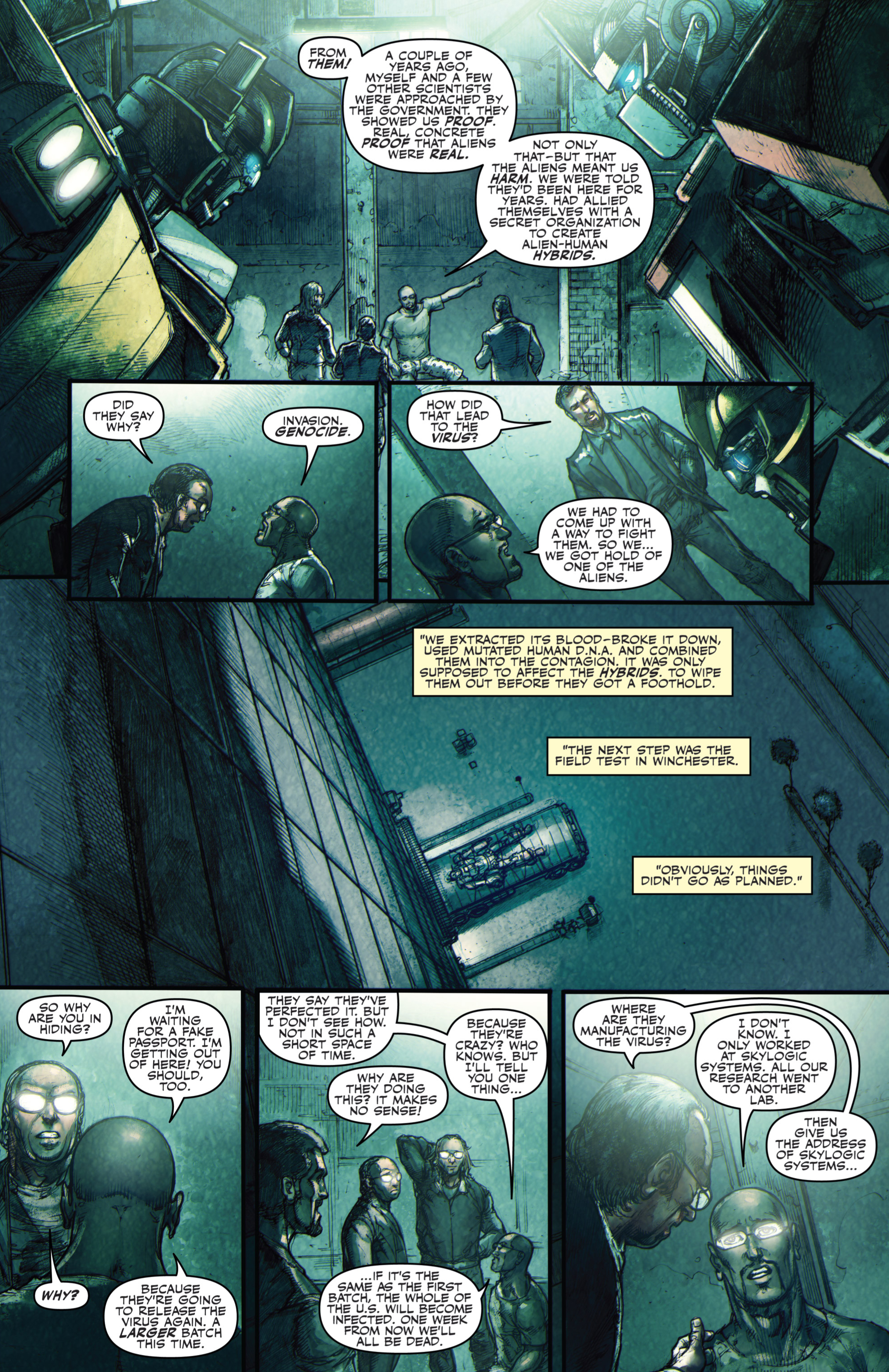 Read online The X-Files/Transformers: Conspiracy comic -  Issue # Full - 15