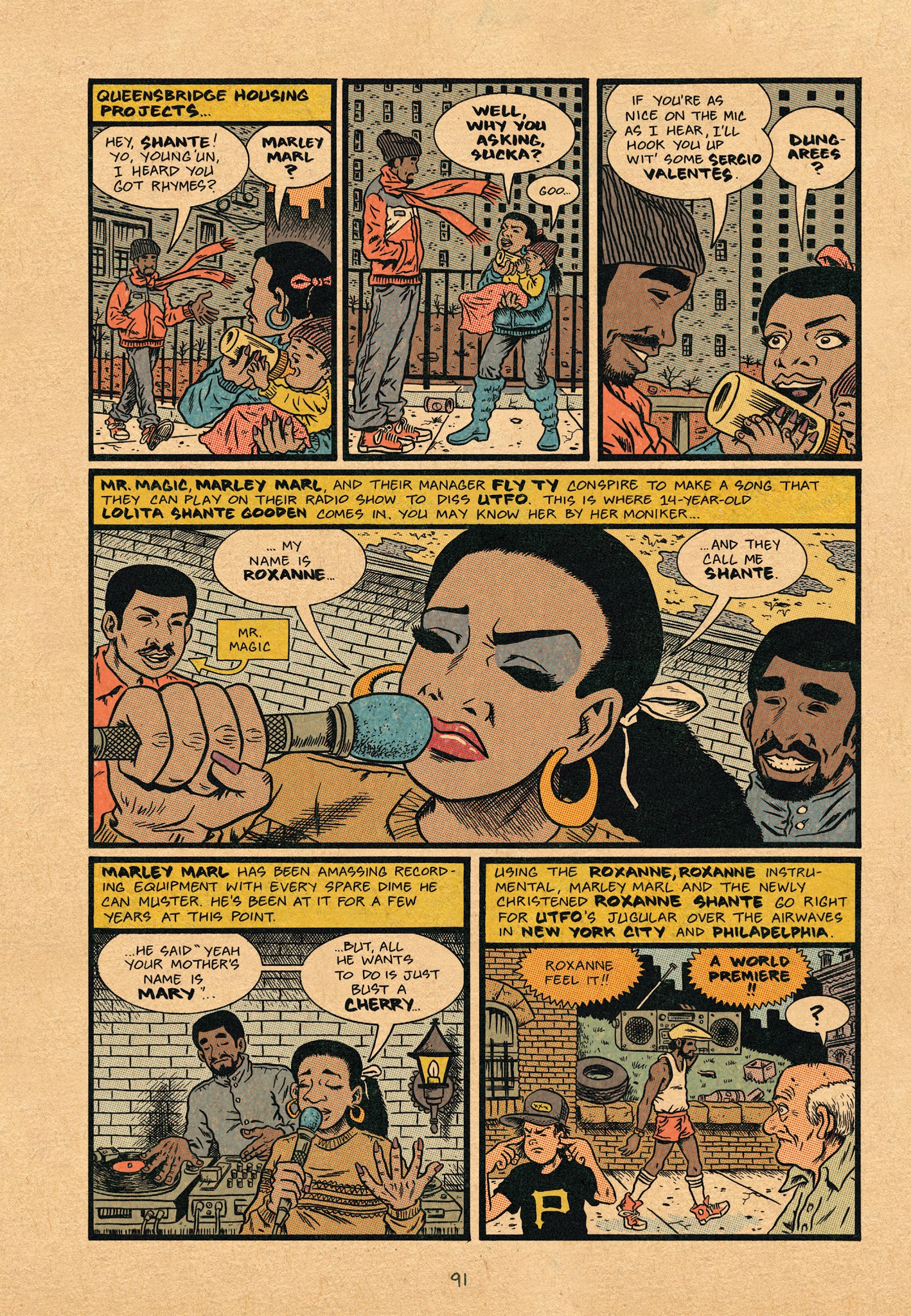 Read online Hip Hop Family Tree (2013) comic -  Issue # TPB 3 - 93