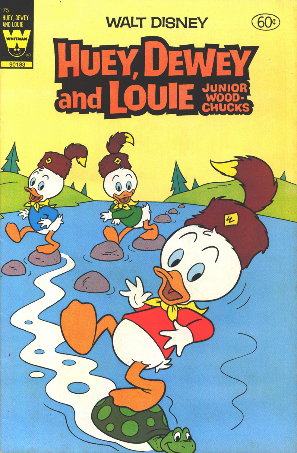 Read online Huey, Dewey, and Louie Junior Woodchucks comic -  Issue #75 - 1