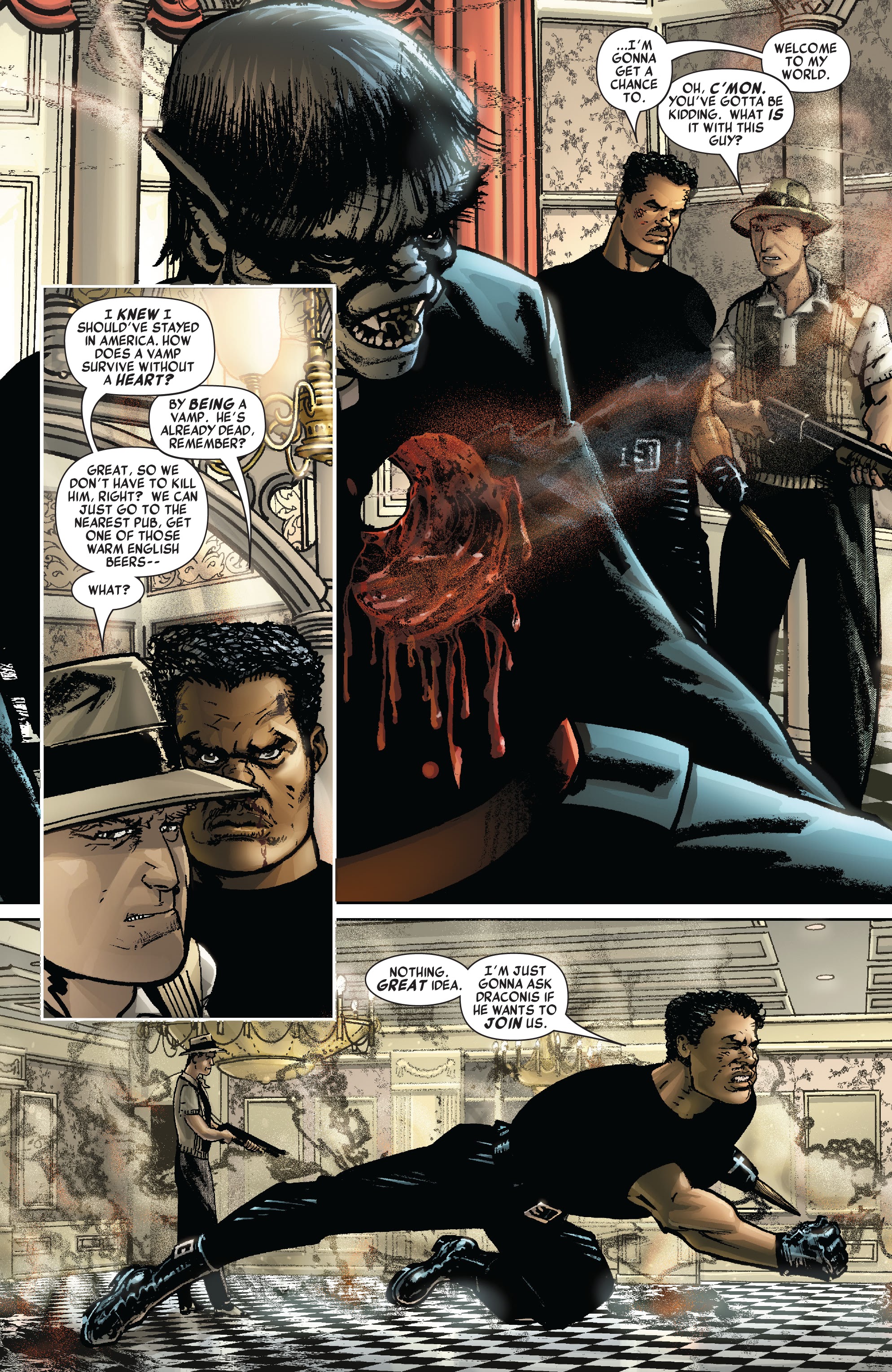 Read online Blade by Marc Guggenheim: The Complete Collection comic -  Issue # TPB (Part 2) - 81