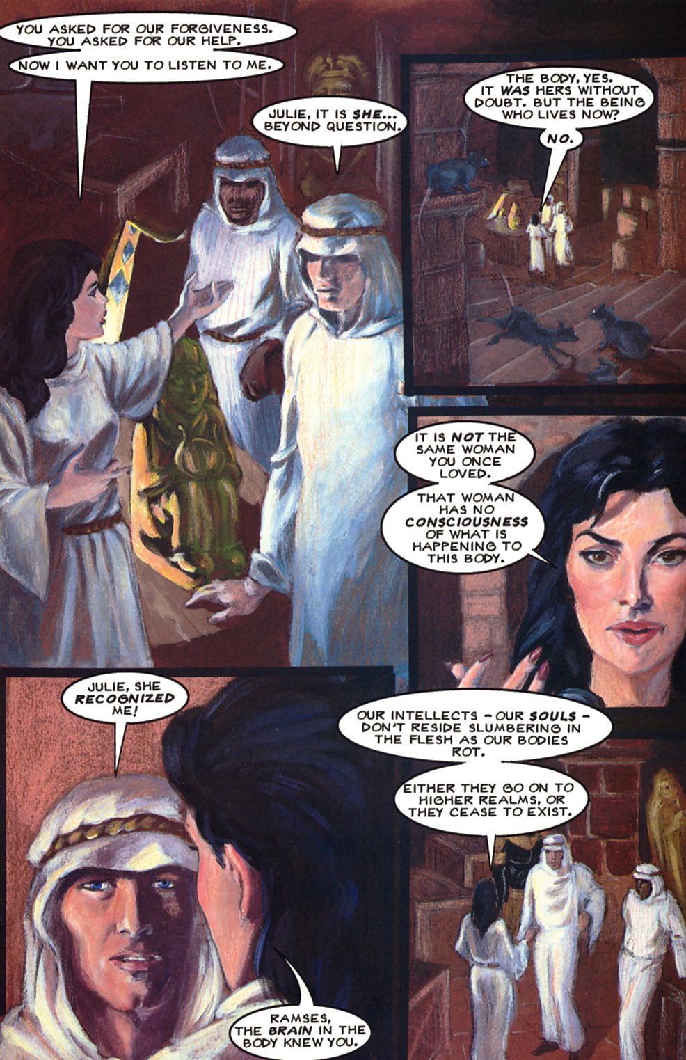 Read online Anne Rice's The Mummy or Ramses the Damned comic -  Issue #7 - 33