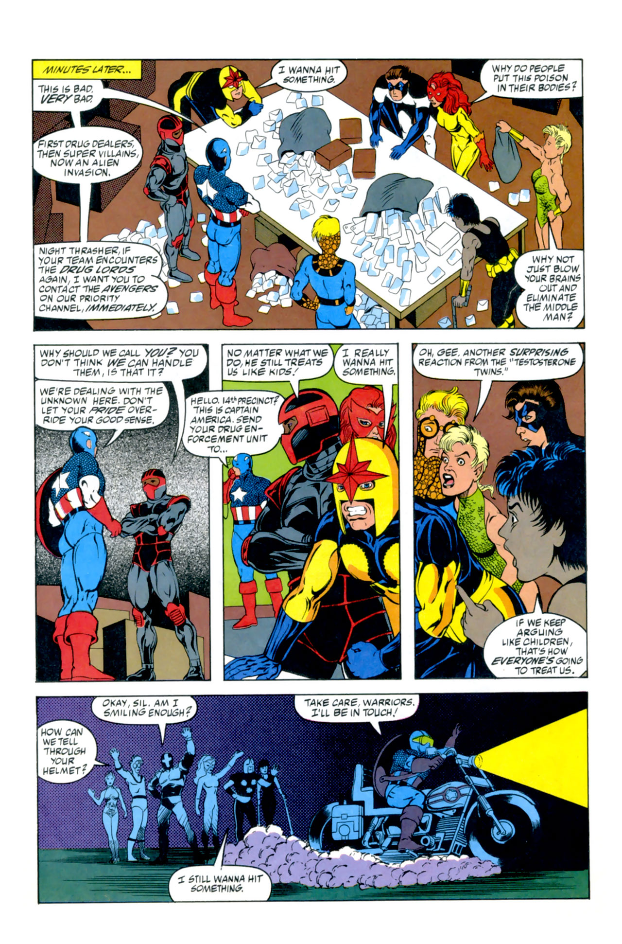 Read online Captain America: Drug War comic -  Issue # Full - 32