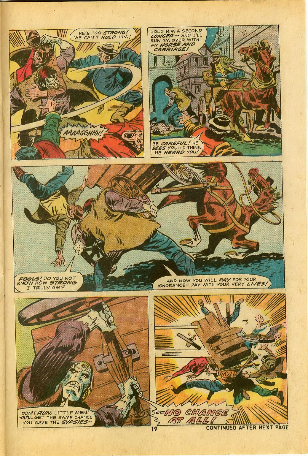 Read online Frankenstein (1973) comic -  Issue #8 - 14
