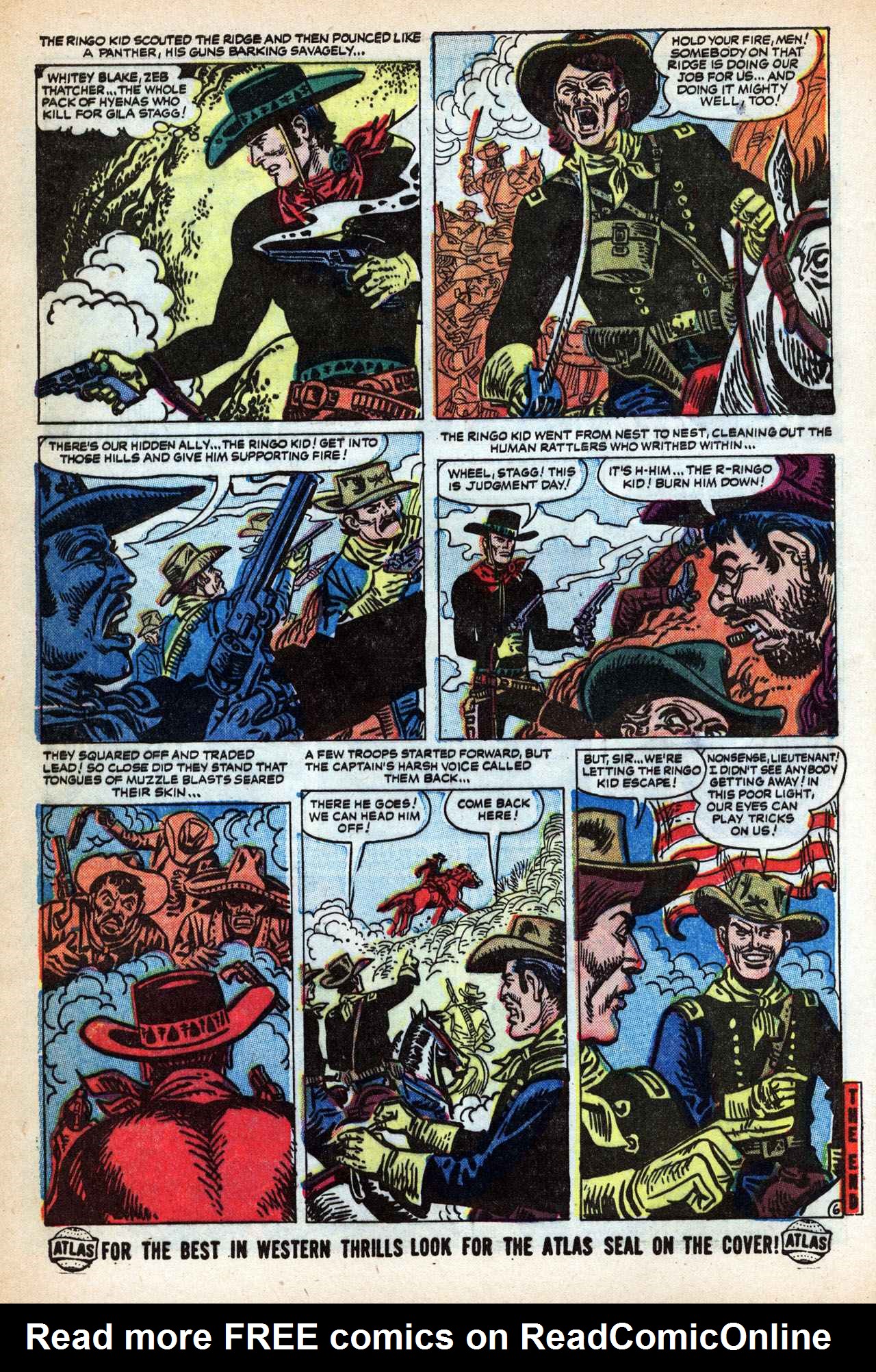 Read online Ringo Kid comic -  Issue #5 - 8