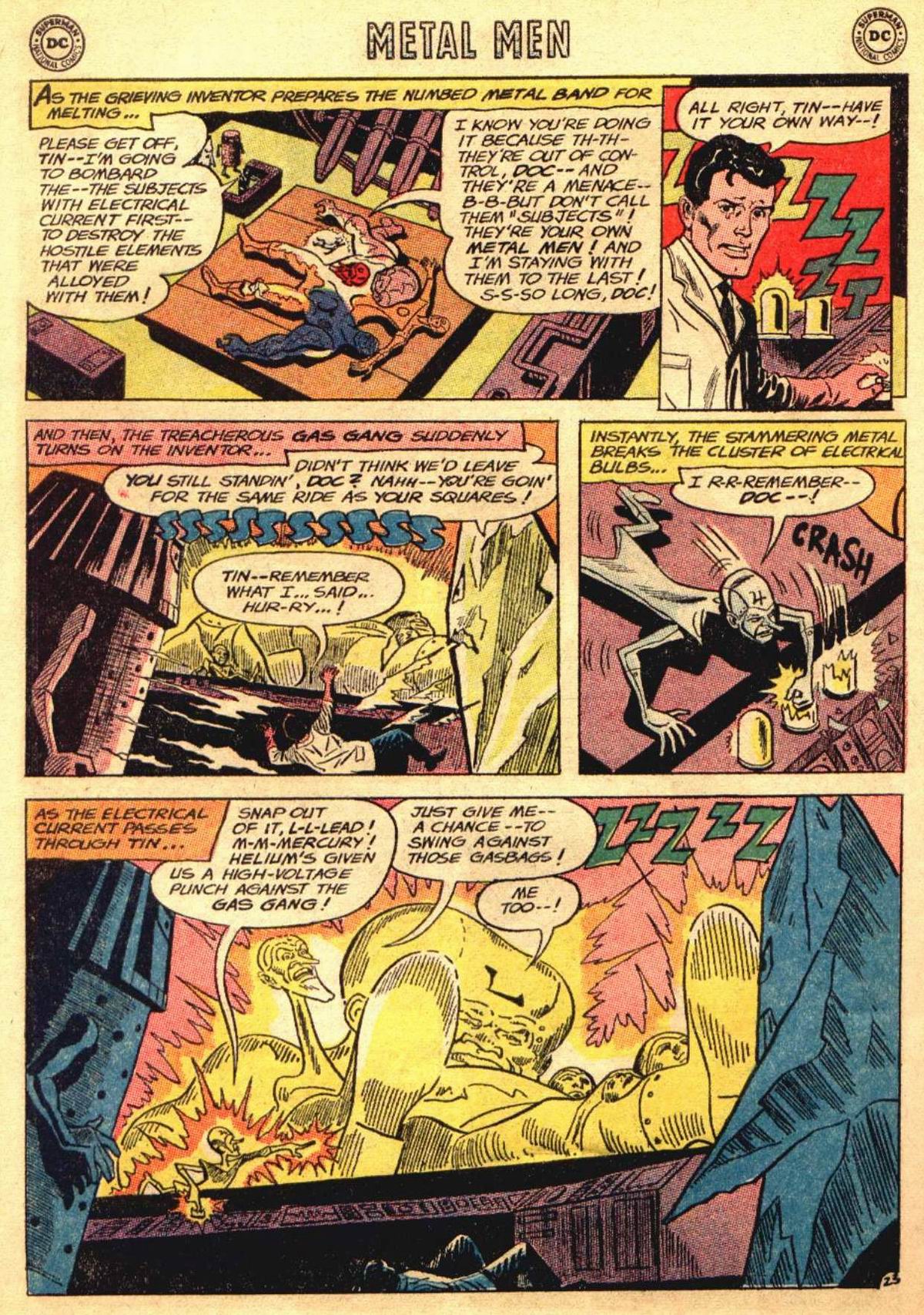 Read online Metal Men (1963) comic -  Issue #10 - 30