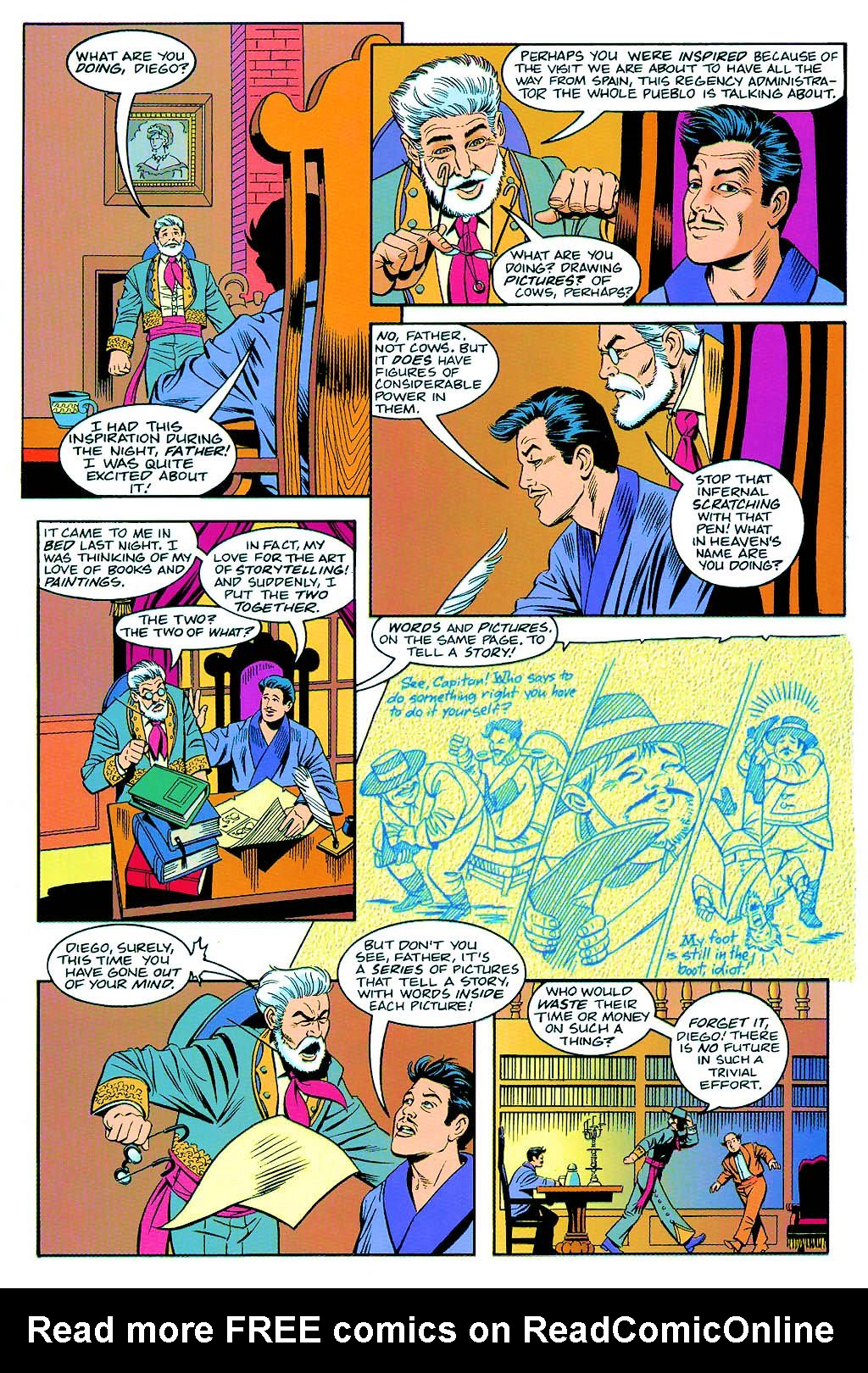 Read online Zorro (1993) comic -  Issue #4 - 17