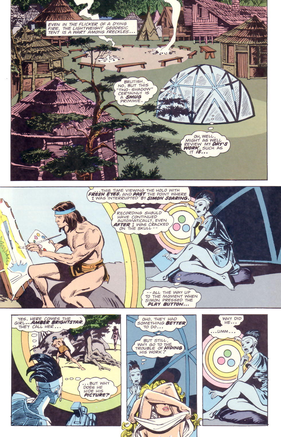 Read online Electric Warrior comic -  Issue #1 - 21