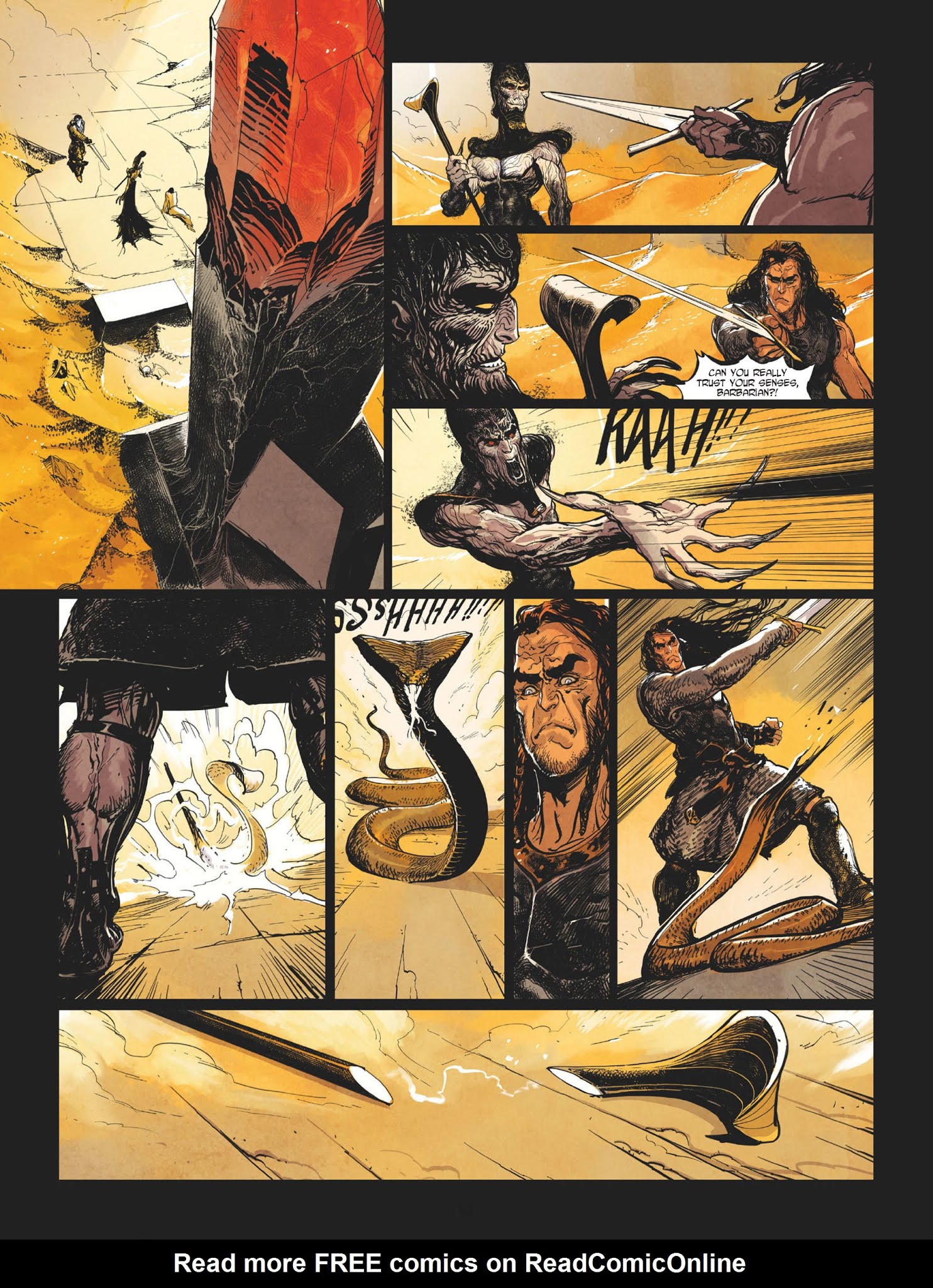 Read online Conan le Cimmérien - La Reine de la côte noire comic -  Issue #2 - 57