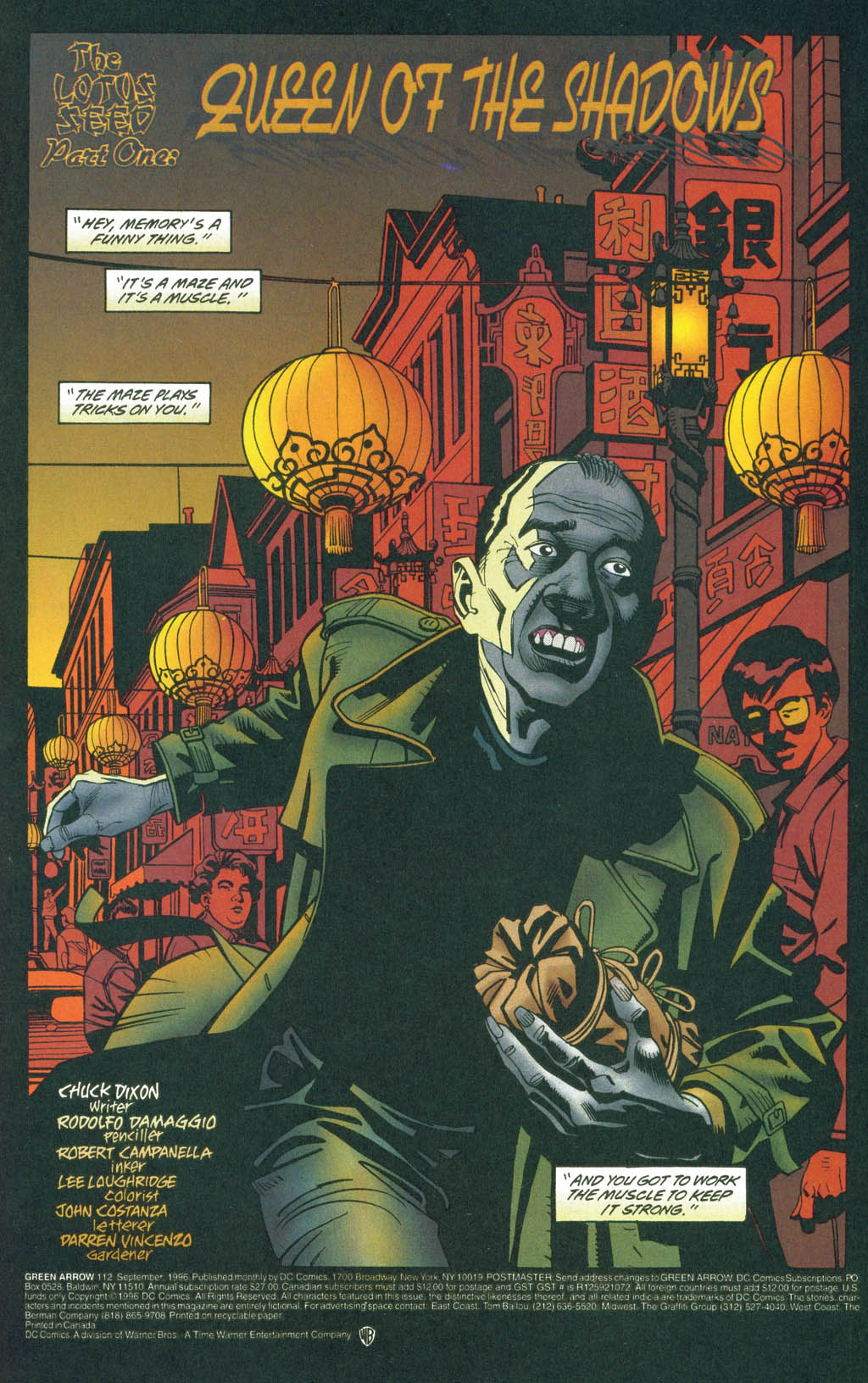Read online Green Arrow (1988) comic -  Issue #112 - 2