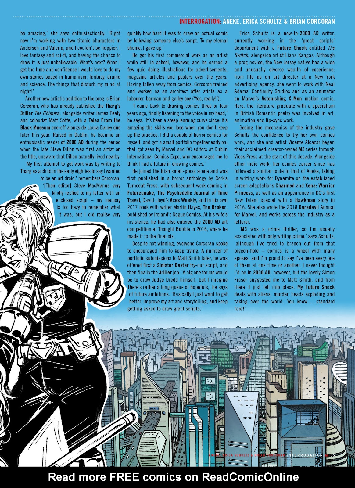 Judge Dredd Megazine (Vol. 5) issue 410 - Page 35