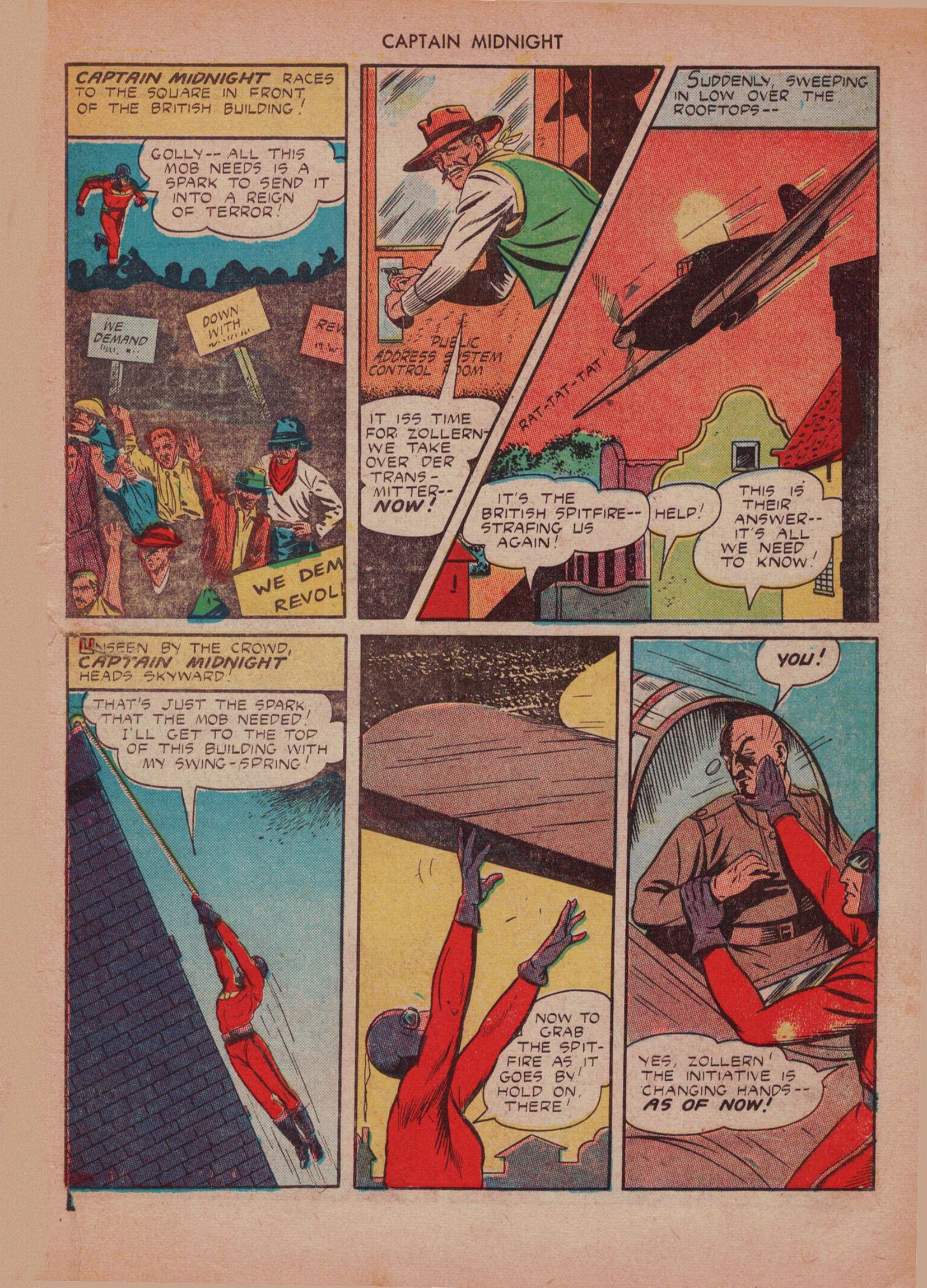 Read online Captain Midnight (1942) comic -  Issue #15 - 15