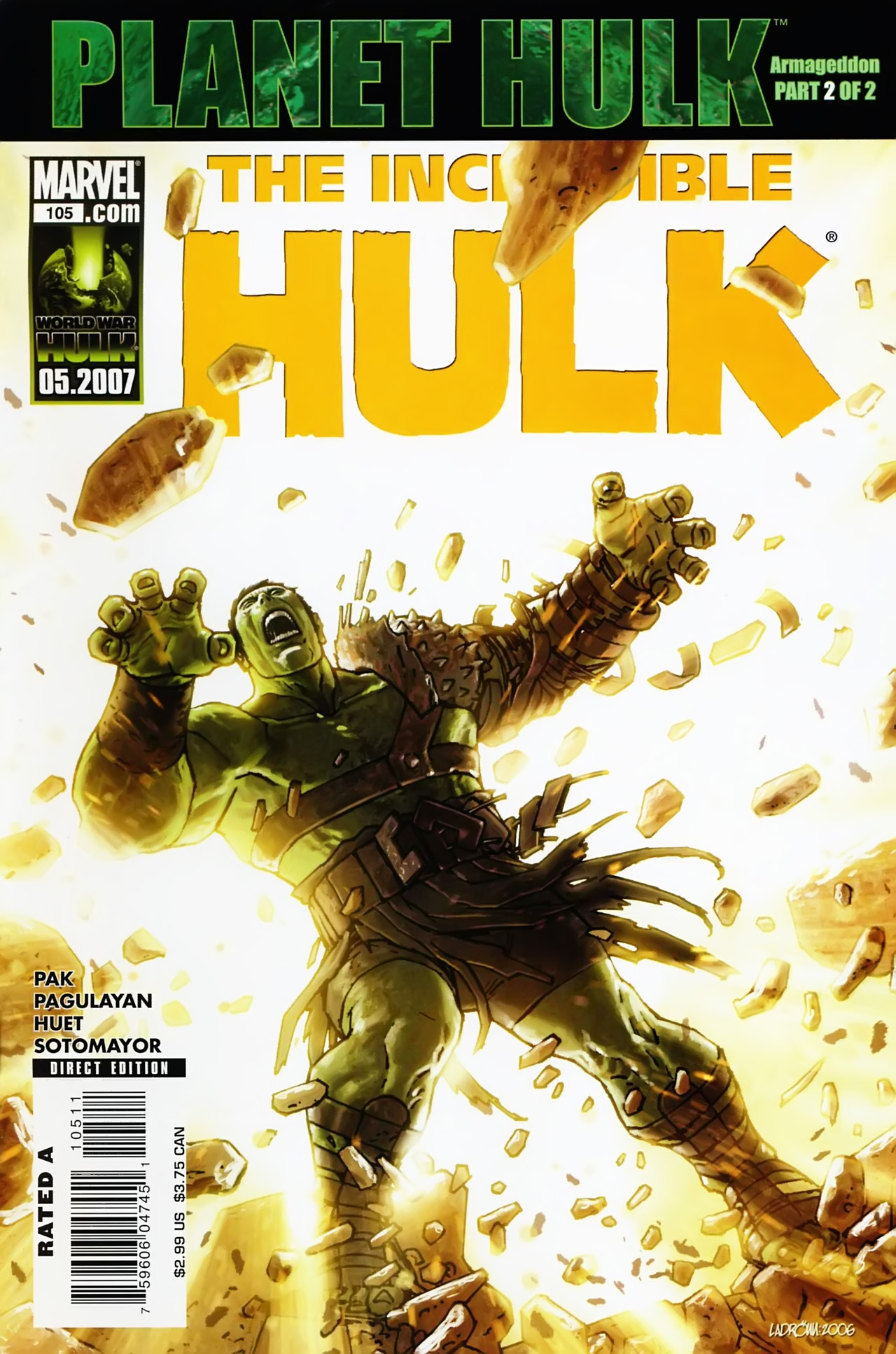 Read online The Incredible Hulk (2000) comic -  Issue #105 - 1