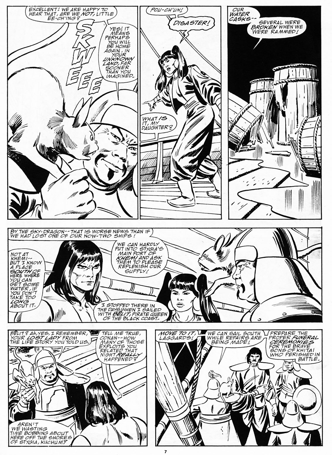 The Savage Sword Of Conan issue 191 - Page 9