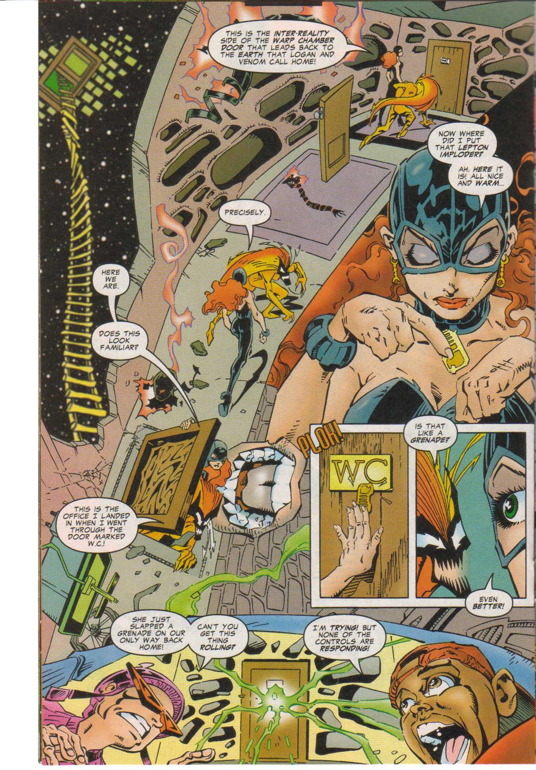 Read online Venom vs Wolverine - Tooth and Claw comic -  Issue #2 - 15