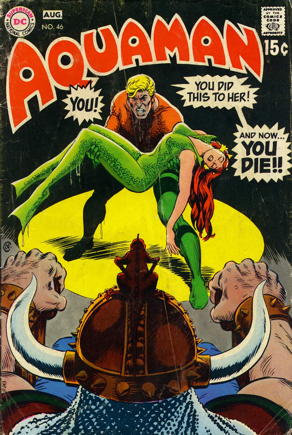 Read online Aquaman (1962) comic -  Issue #46 - 1