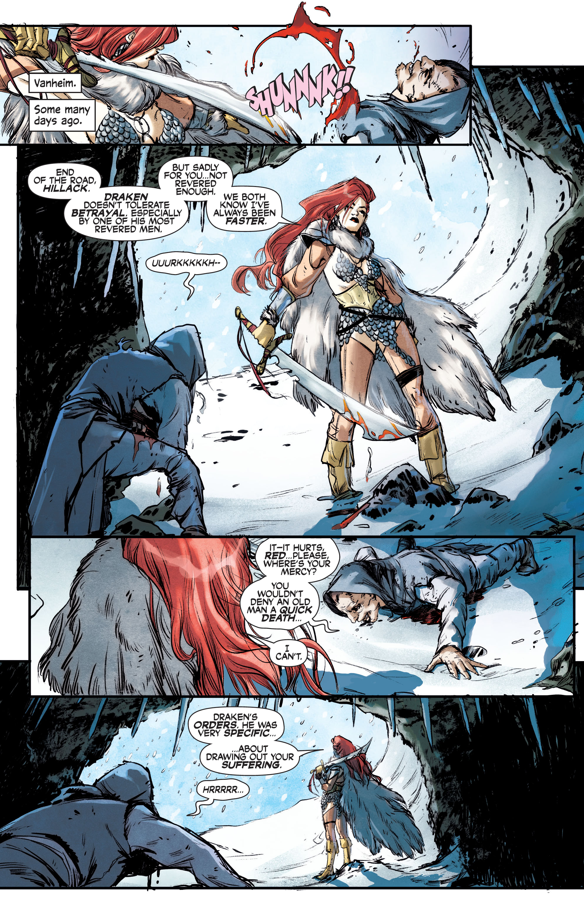 Read online Red Sonja (2019) comic -  Issue # _Holiday Special 2021 - 5
