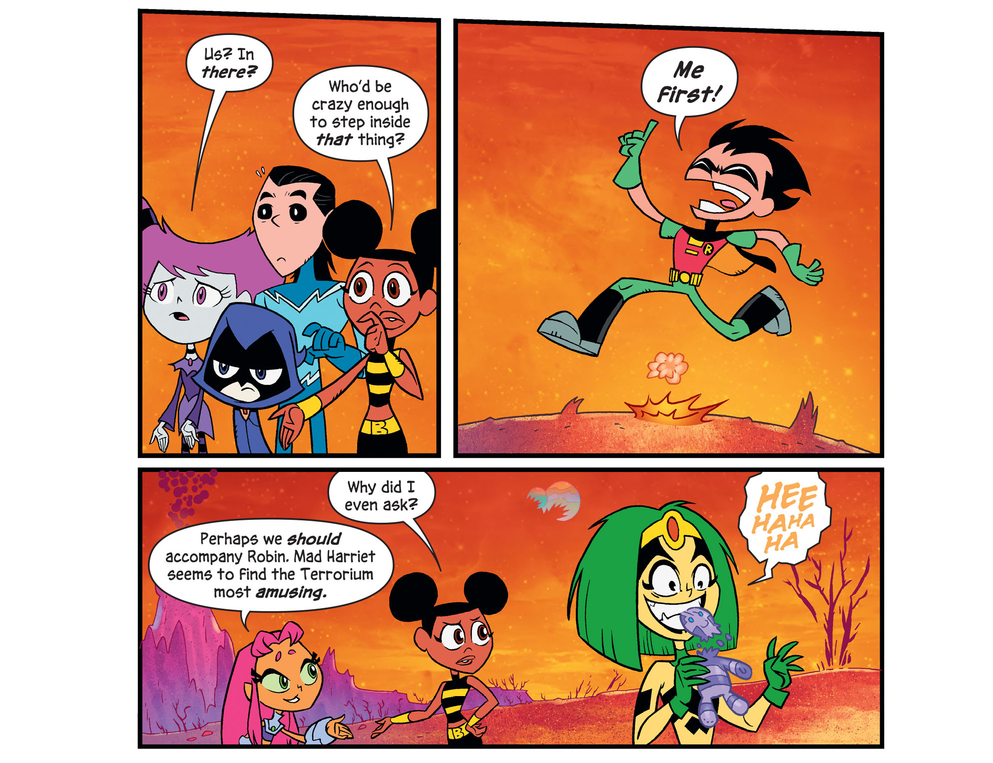 Read online Teen Titans Go! To Camp comic -  Issue #11 - 8