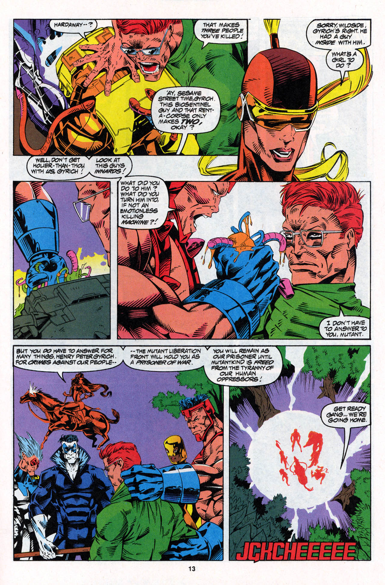 Read online X-Force (1991) comic -  Issue #27 - 14