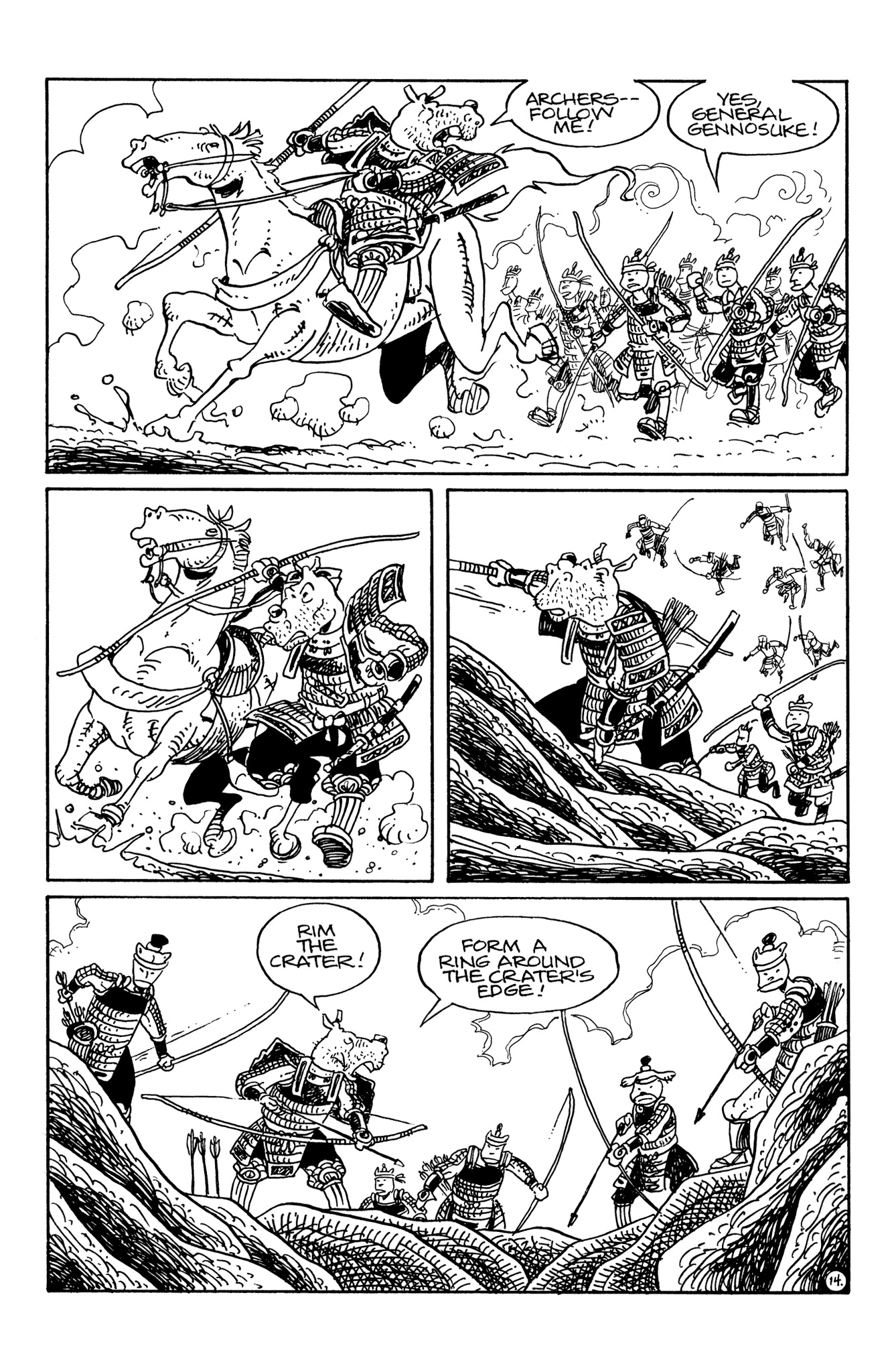 Read online Usagi Yojimbo: Senso comic -  Issue #3 - 16