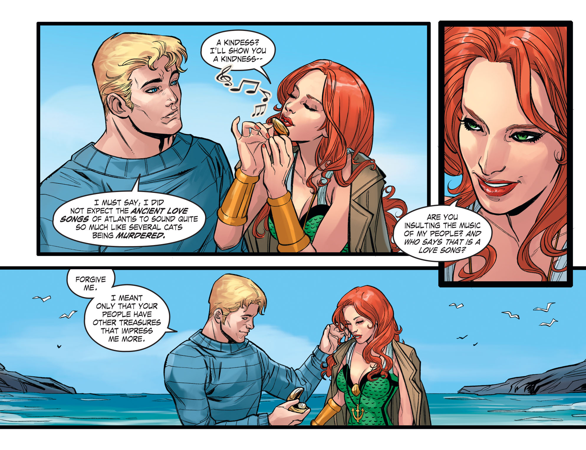 Read online DC Comics: Bombshells comic -  Issue #40 - 16