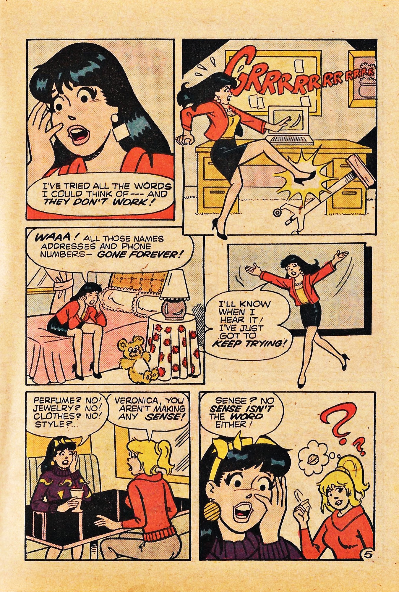 Read online Betty and Veronica Digest Magazine comic -  Issue #30 - 7