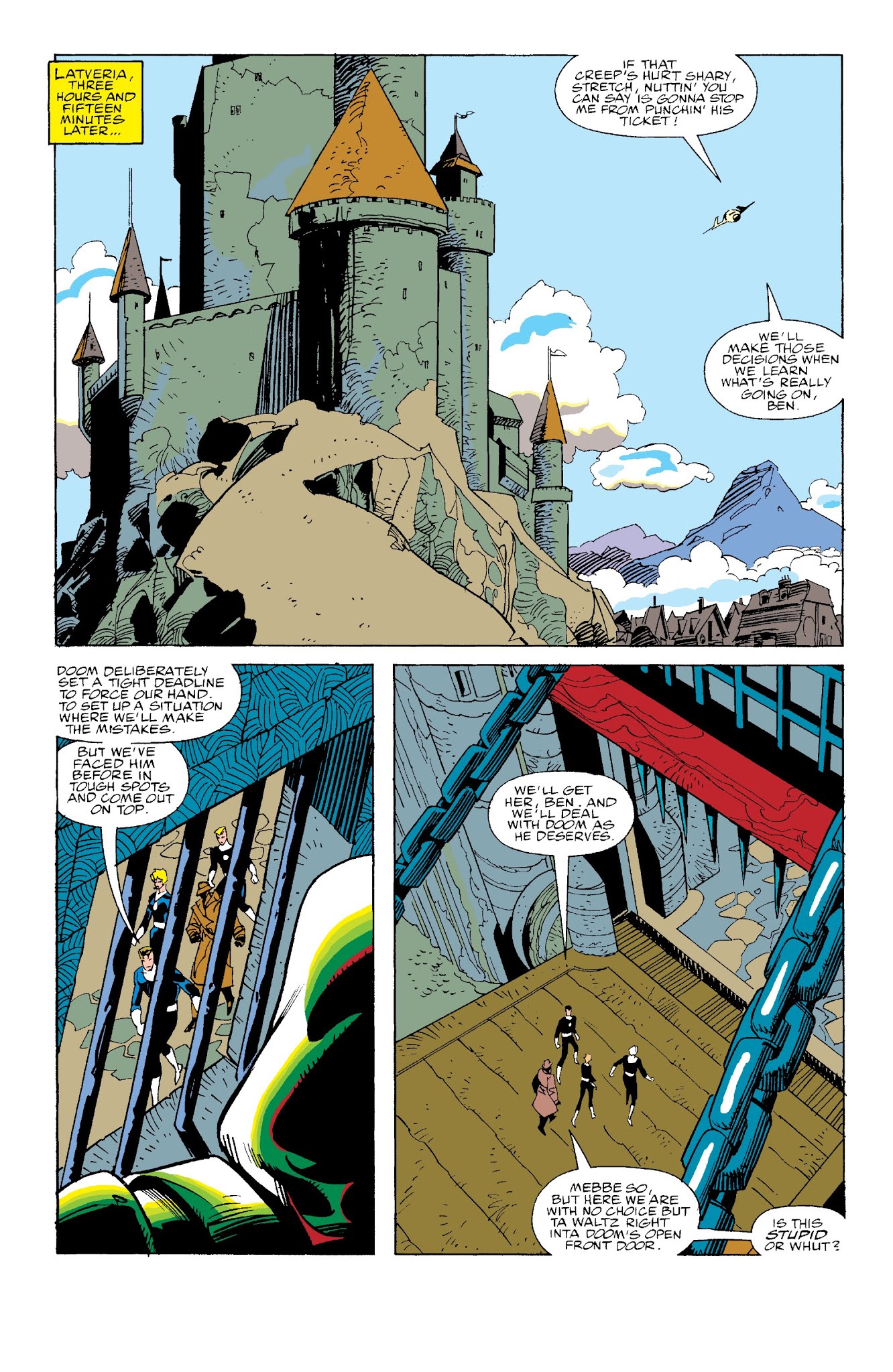 Read online Fantastic Four Visionaries: Walter Simonson comic -  Issue # TPB 3 (Part 2) - 1