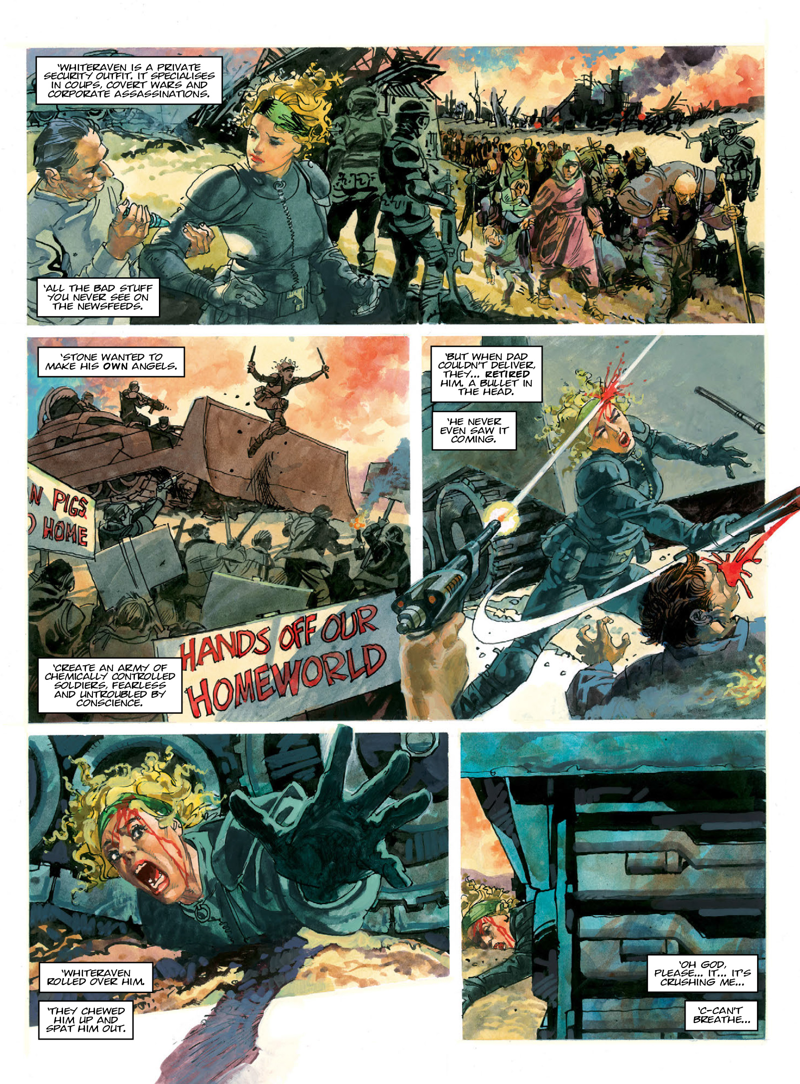 Read online Judge Dredd Megazine (Vol. 5) comic -  Issue #370 - 85