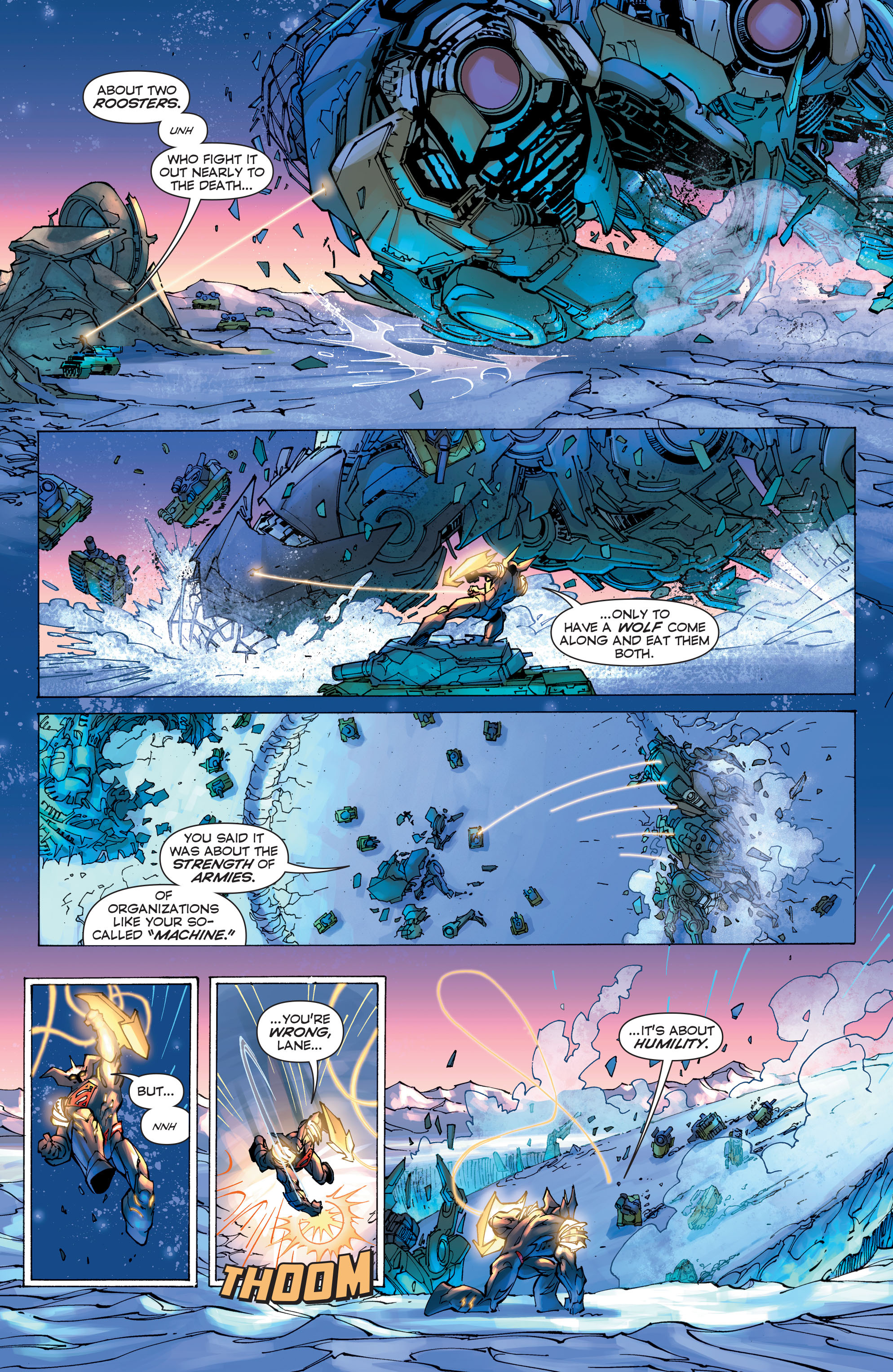 Read online Superman Unchained (2013) comic -  Issue #7 - 18