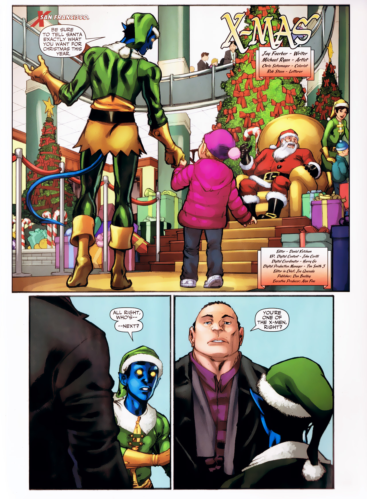 Read online Marvel Holiday Magazine 2010 comic -  Issue #1 - 95