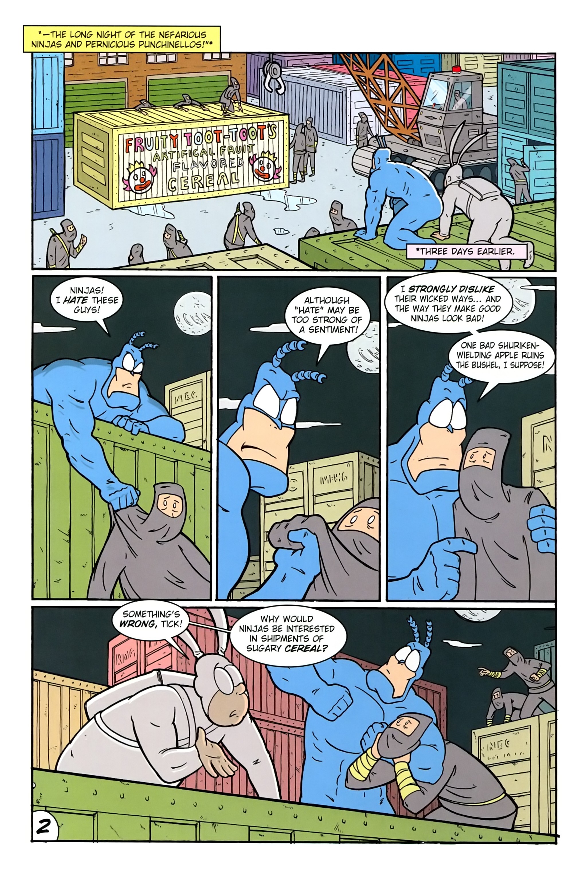 Read online The Tick 2017 comic -  Issue #1 - 4