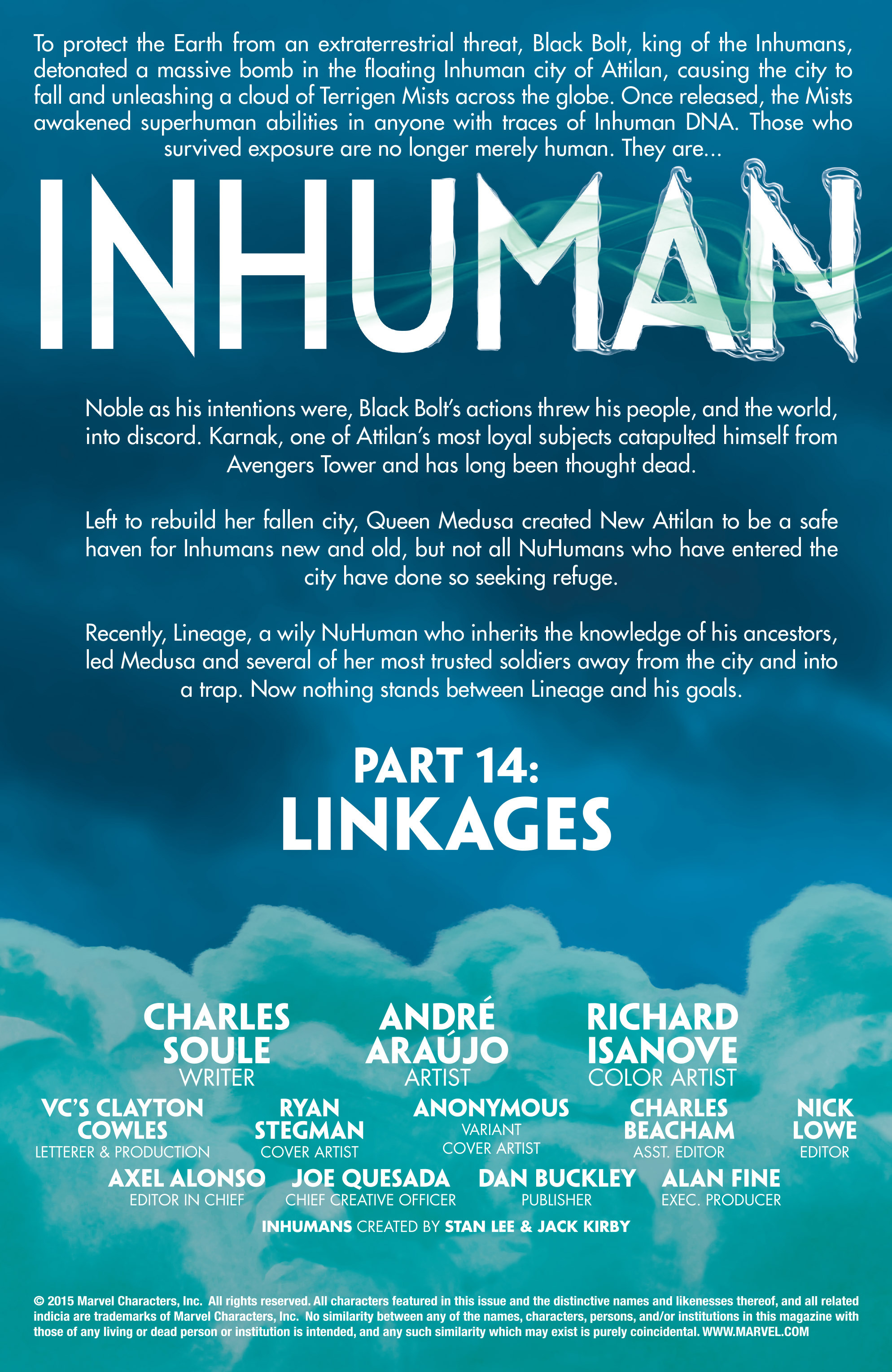 Read online Inhuman (2014) comic -  Issue #14 - 3