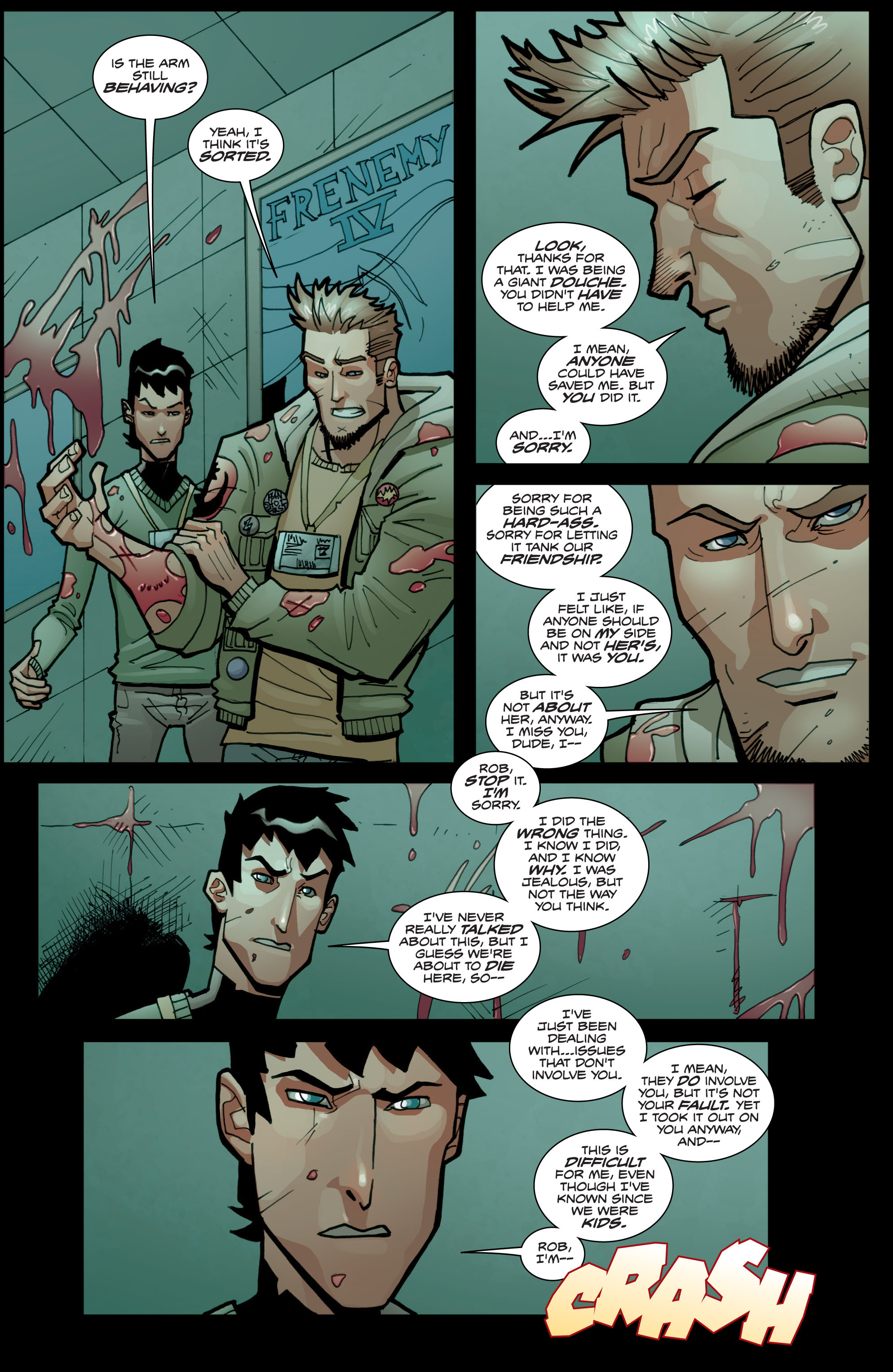 Read online Fanboys vs. Zombies comic -  Issue #4 - 23