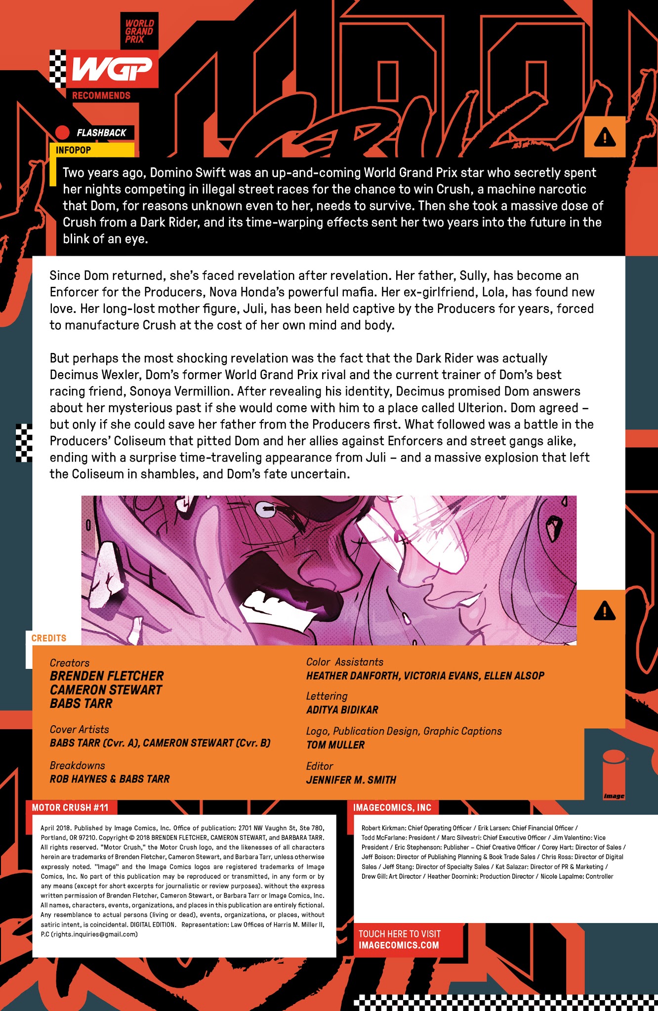 Read online Motor Crush comic -  Issue #11 - 2