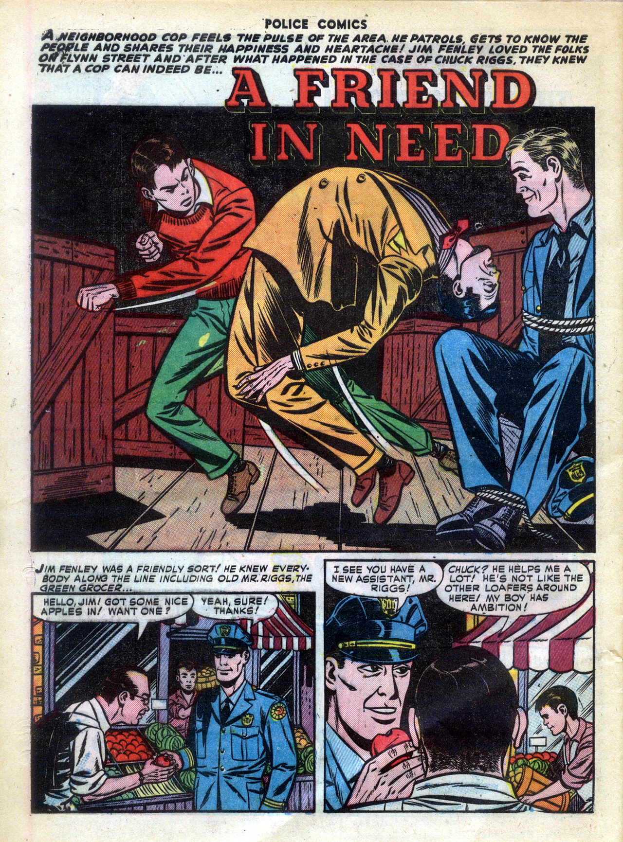 Read online Police Comics comic -  Issue #112 - 28