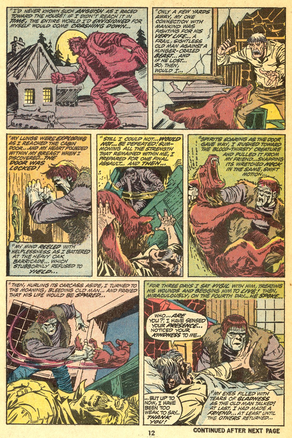 Read online Frankenstein (1973) comic -  Issue #2 - 10