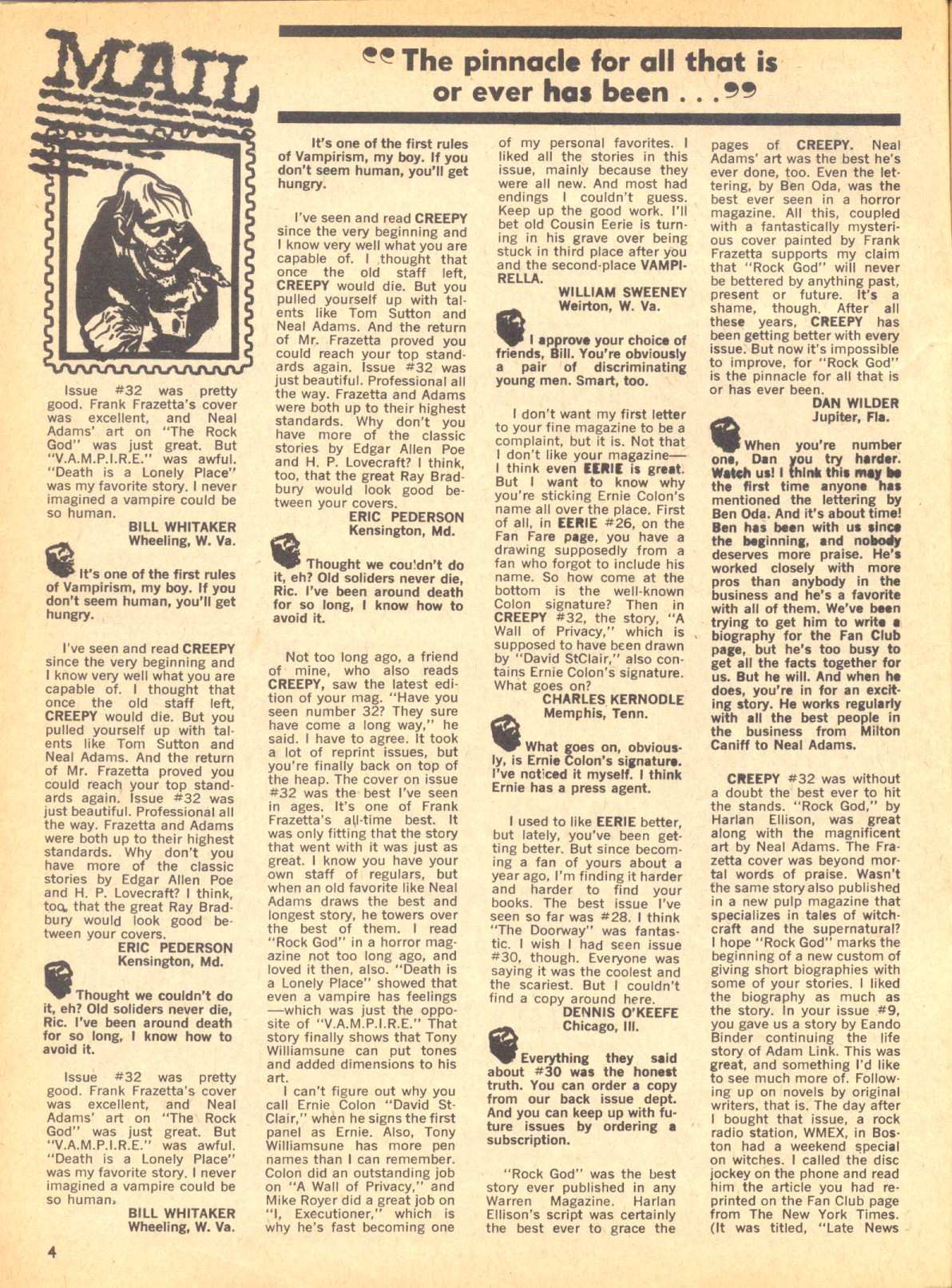 Creepy (1964) Issue #34 #34 - English 4