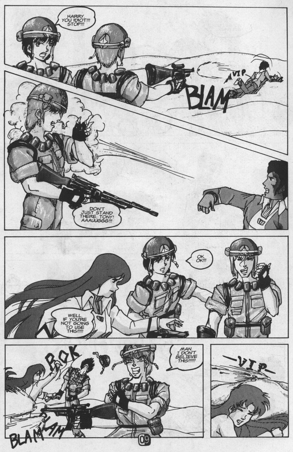Read online Robotech Academy Blues comic -  Issue #3 - 11