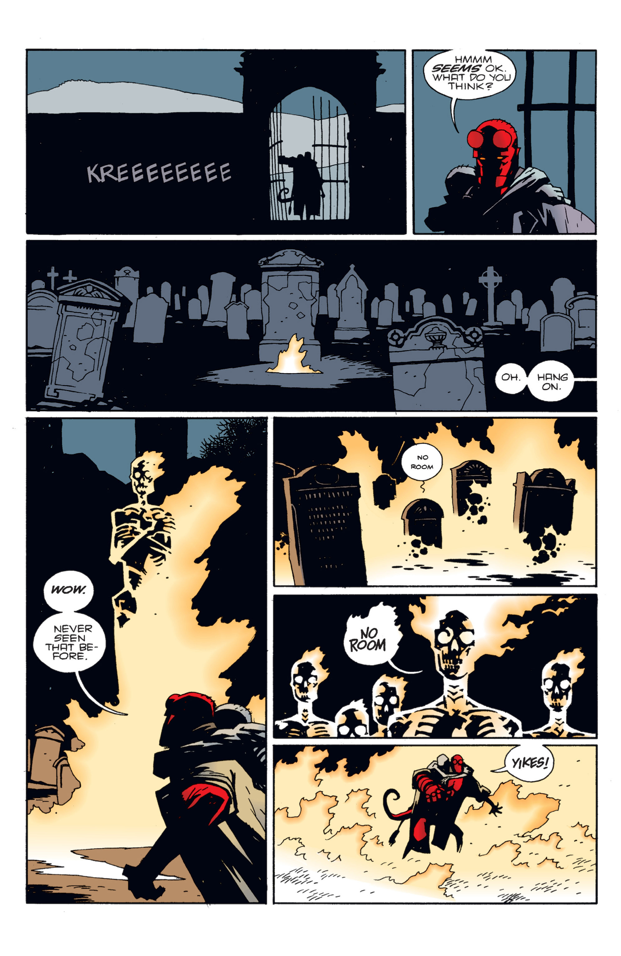 Read online Hellboy comic -  Issue #3 - 19