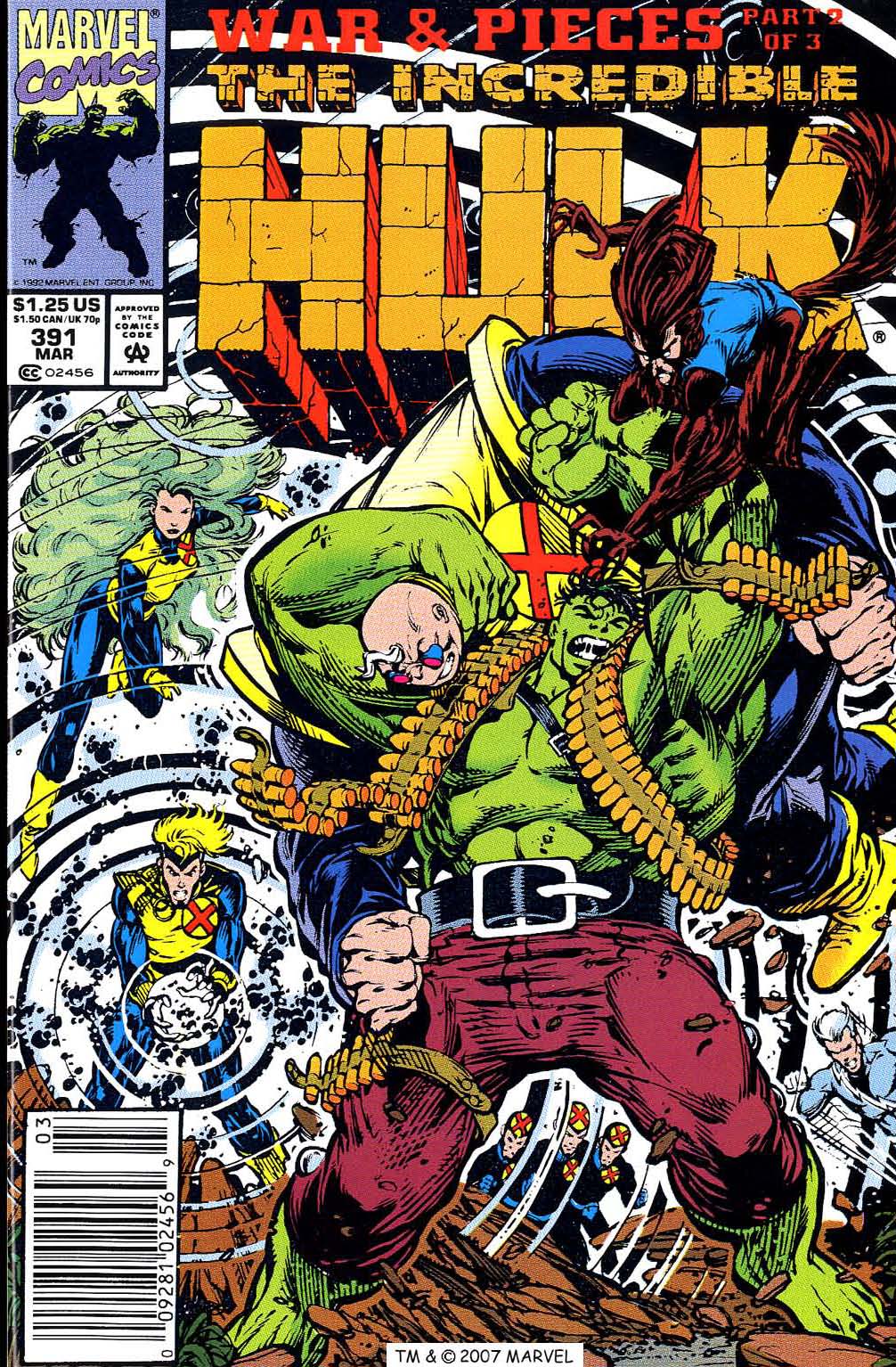 Read online The Incredible Hulk (1968) comic -  Issue #391 - 1