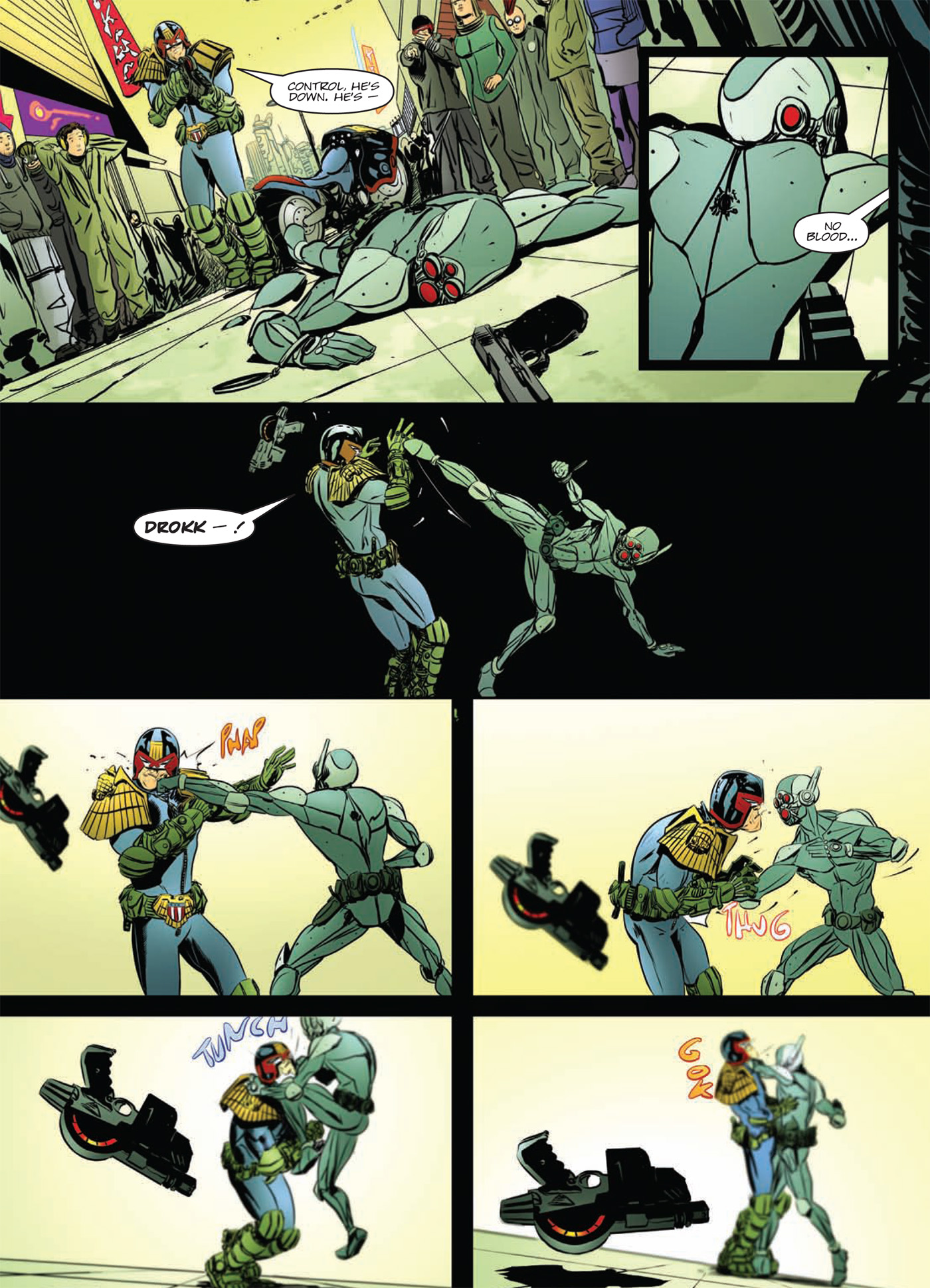 Read online Judge Dredd: Day of Chaos: Fallout comic -  Issue # TPB (Part 2) - 17