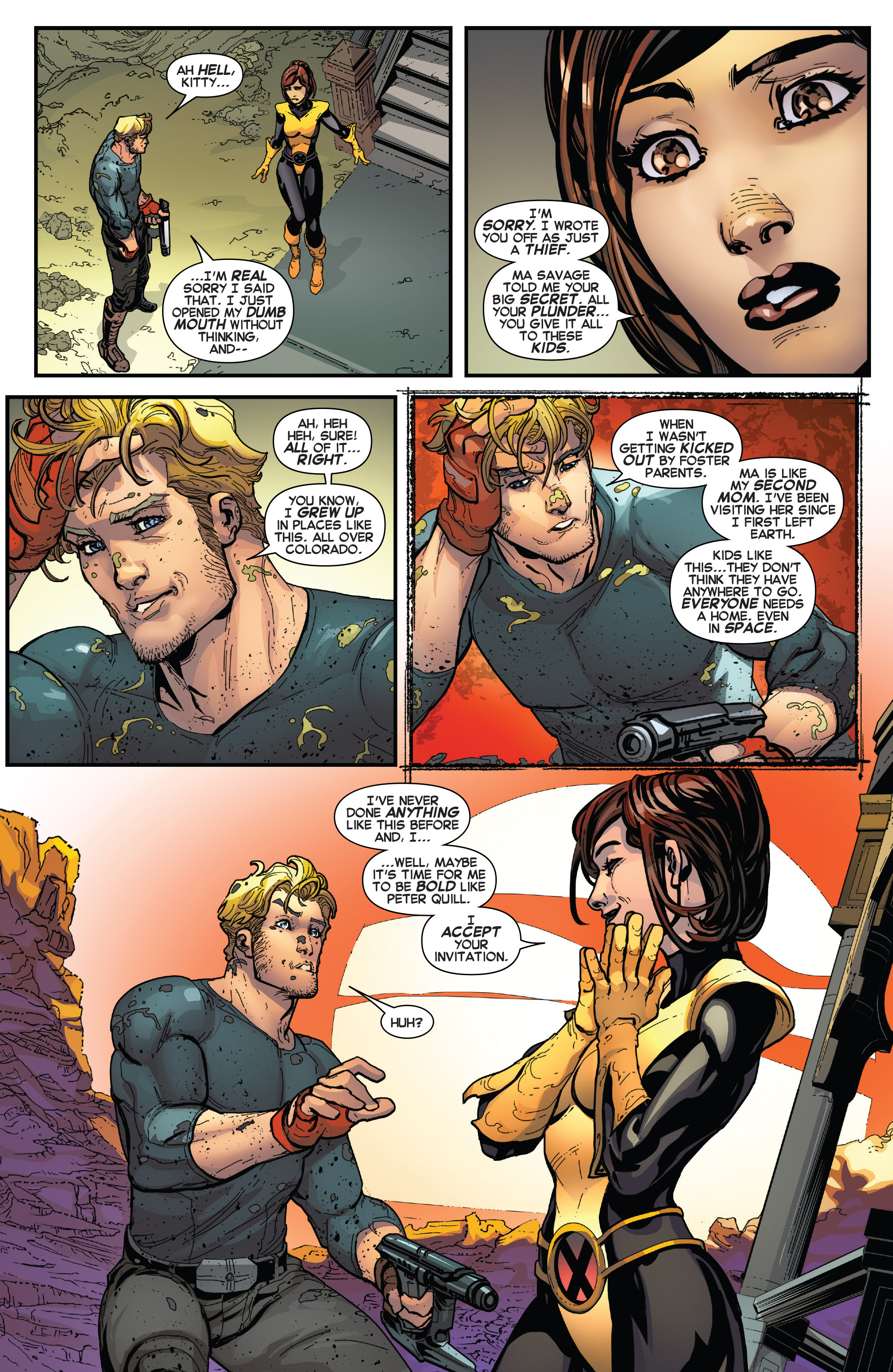 Read online Legendary Star-Lord comic -  Issue #8 - 17