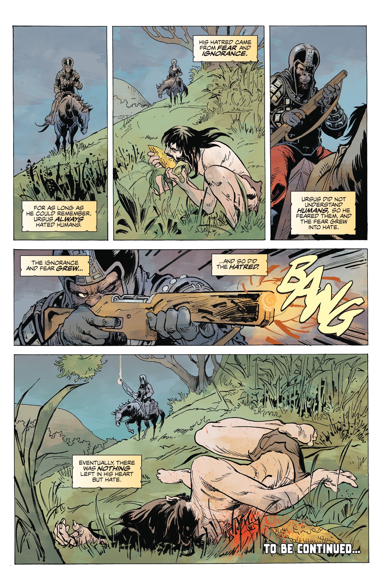 Read online Planet of the Apes: Ursus comic -  Issue #4 - 22
