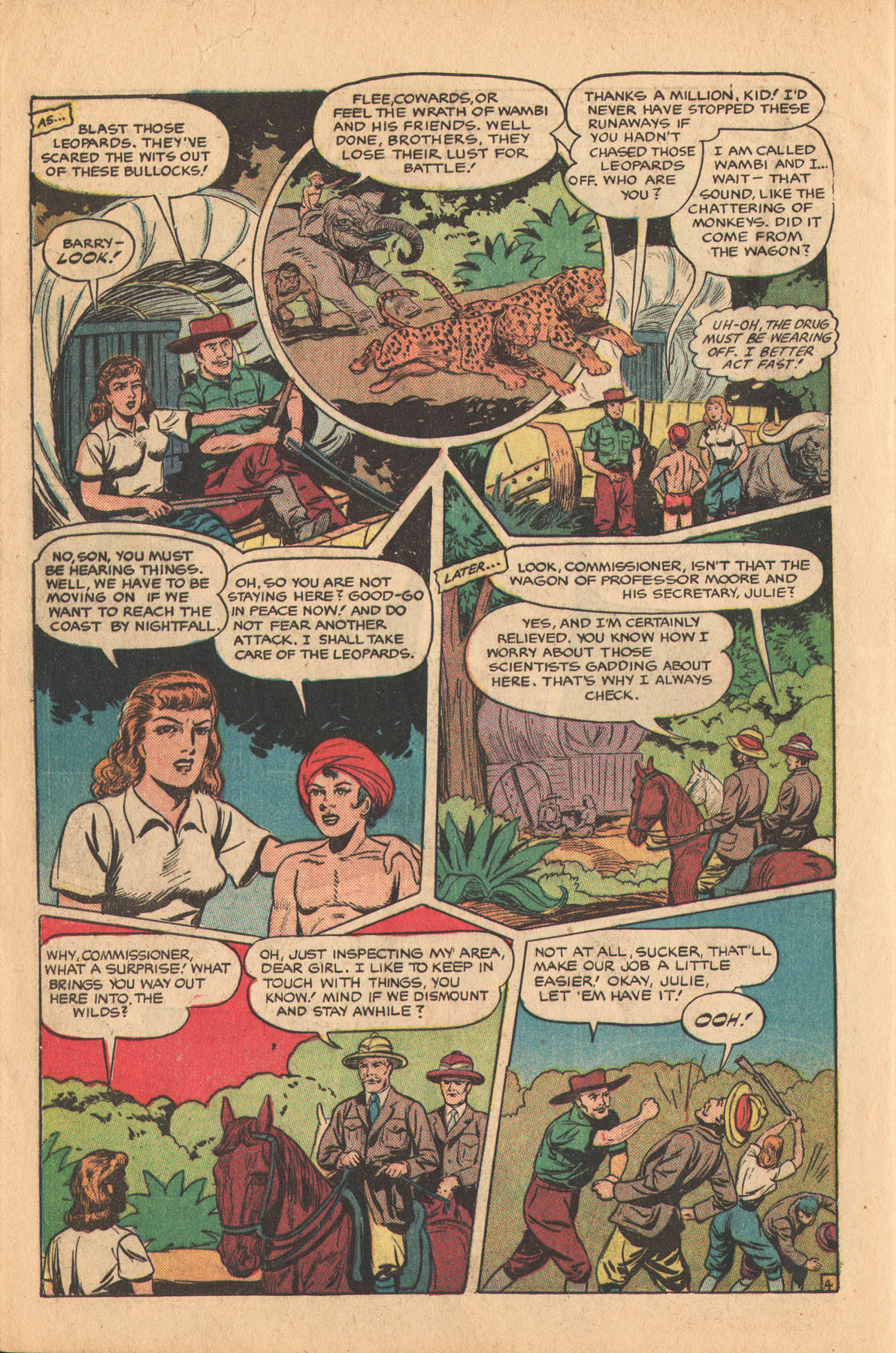 Read online Wambi Jungle Boy comic -  Issue #9 - 28