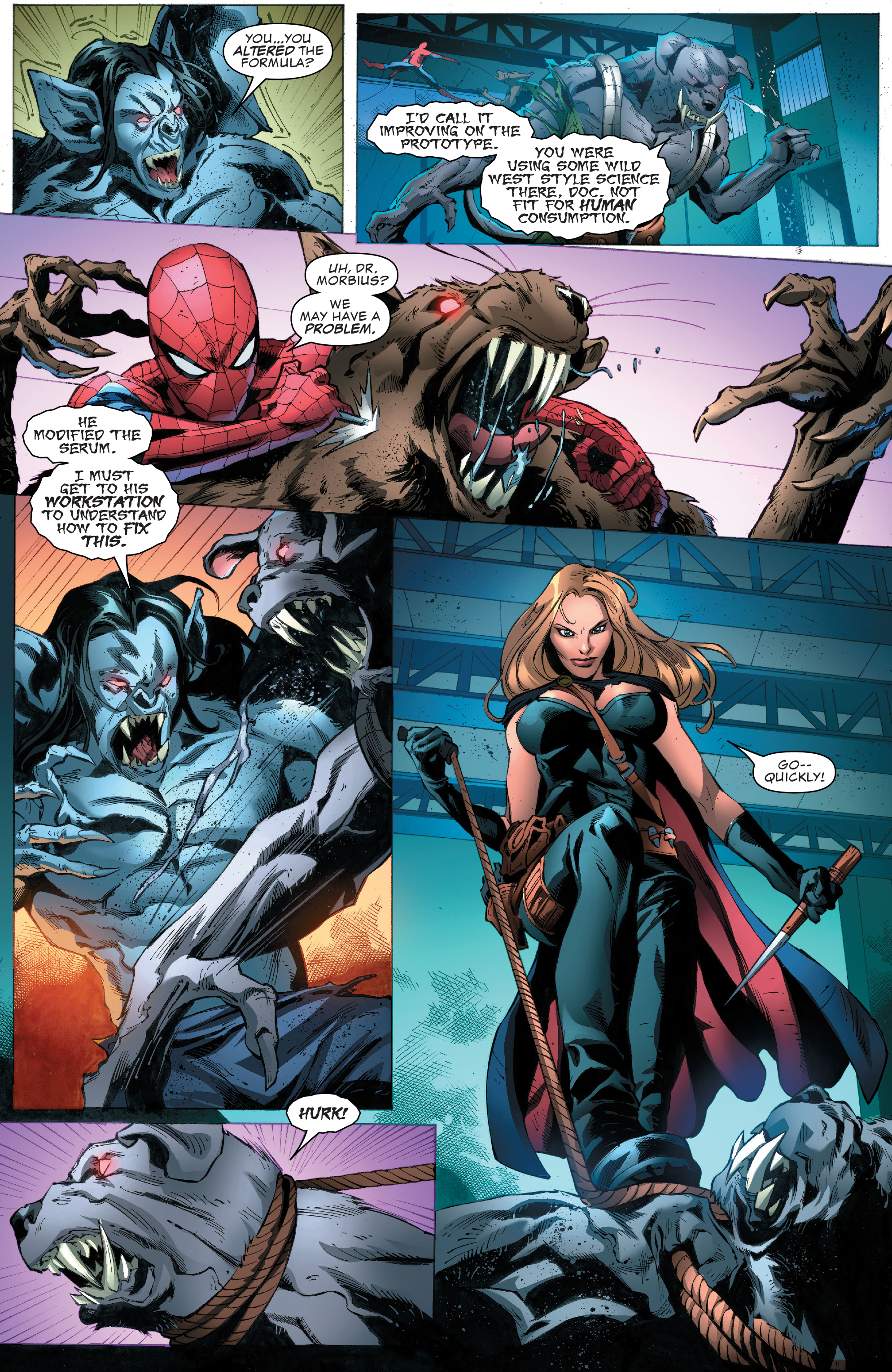 Read online Morbius comic -  Issue #5 - 10