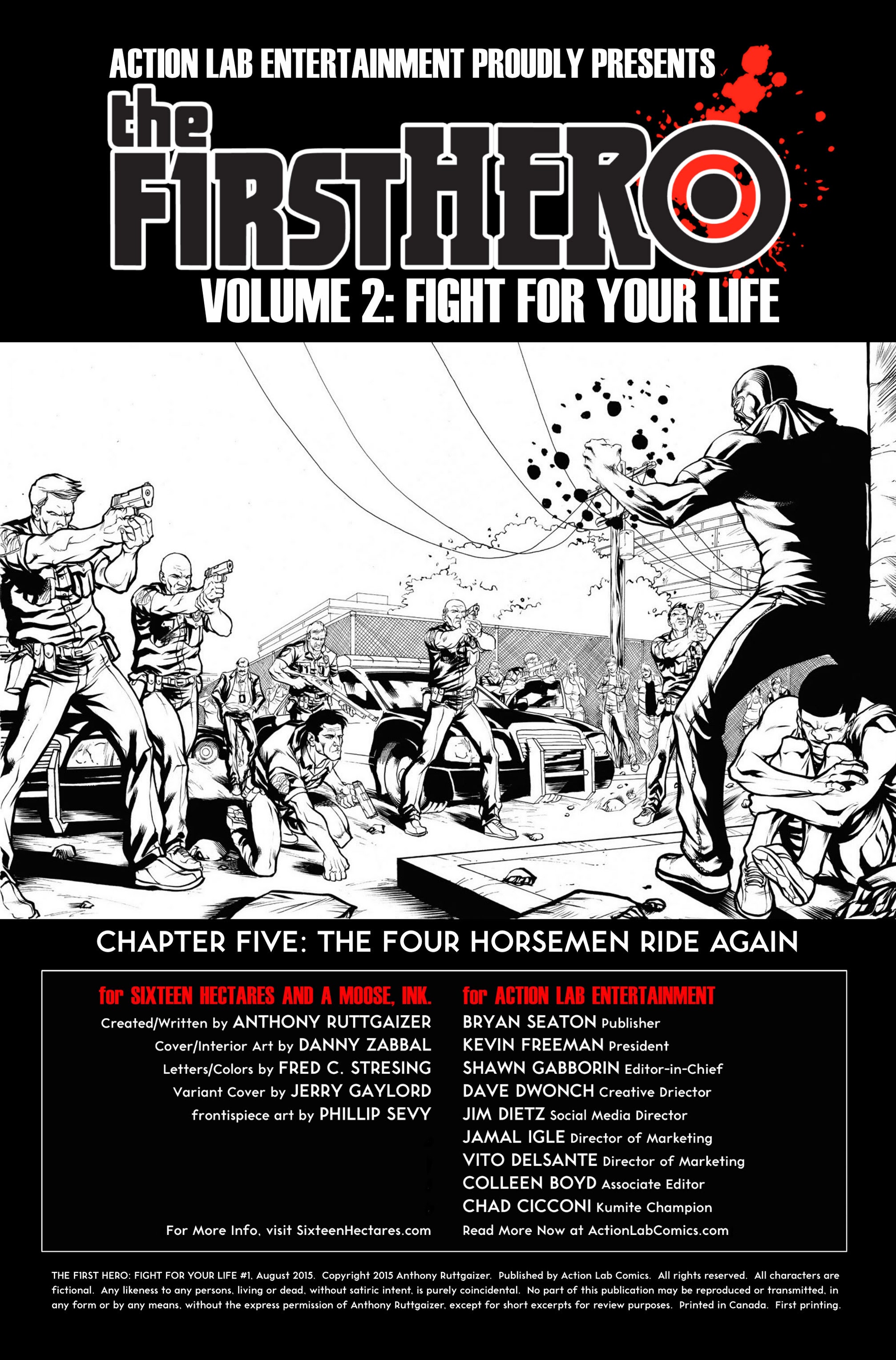 Read online The F1rst Hero: Fight For Your Life comic -  Issue #1 - 5