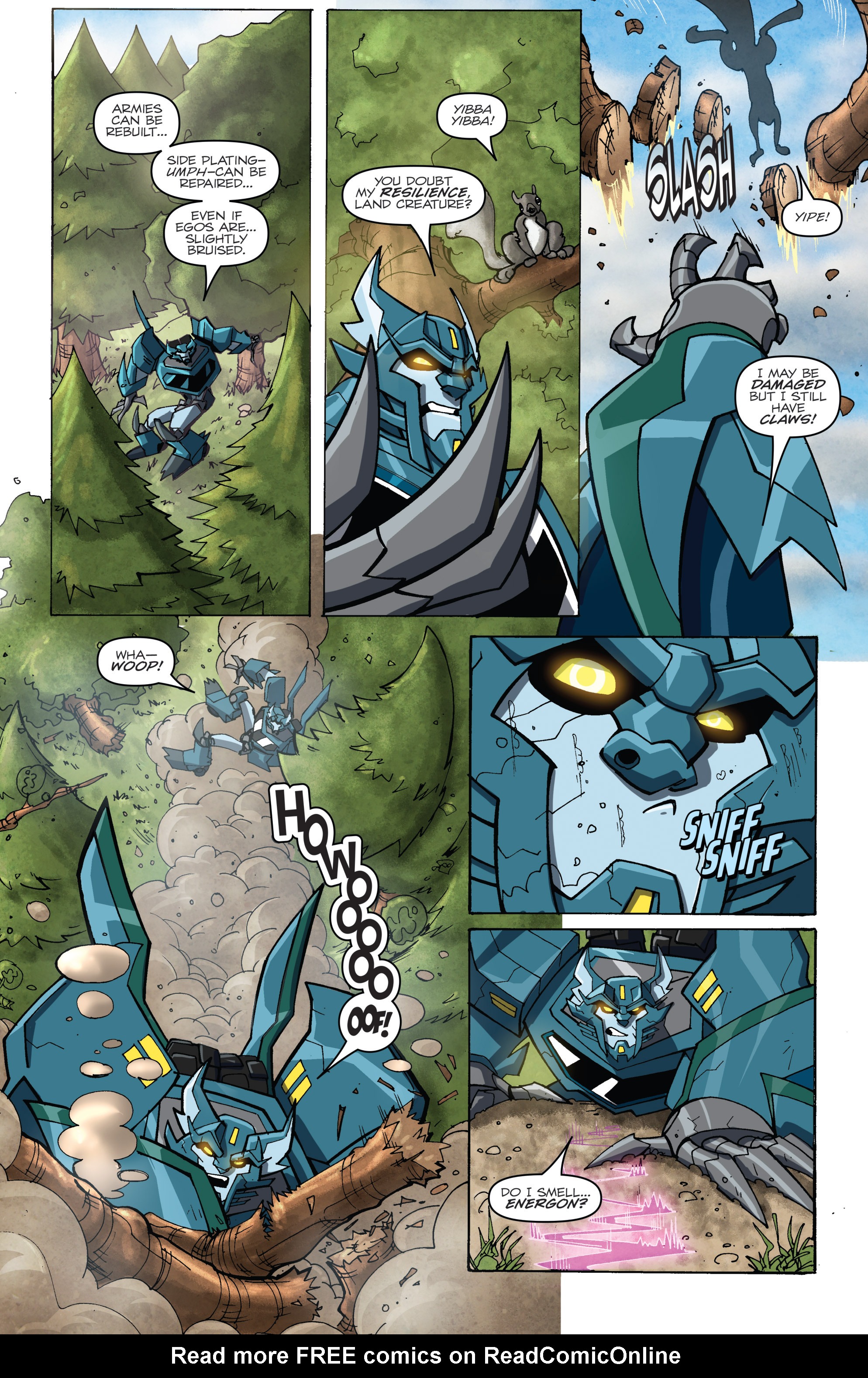 Read online Transformers: Robots In Disguise (2015) comic -  Issue #5 - 9