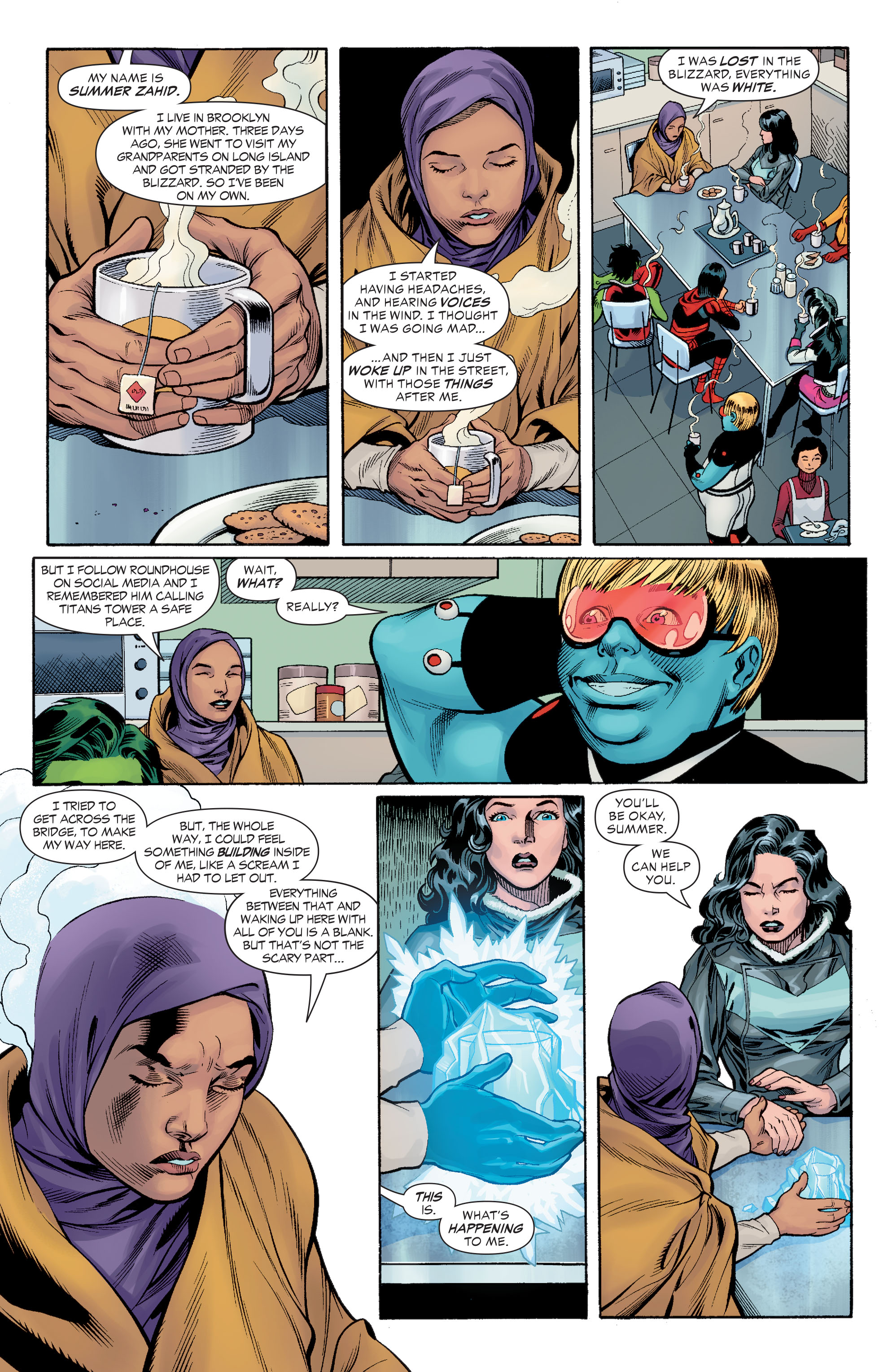 Read online Teen Titans: Endless Winter Special comic -  Issue # Full - 17