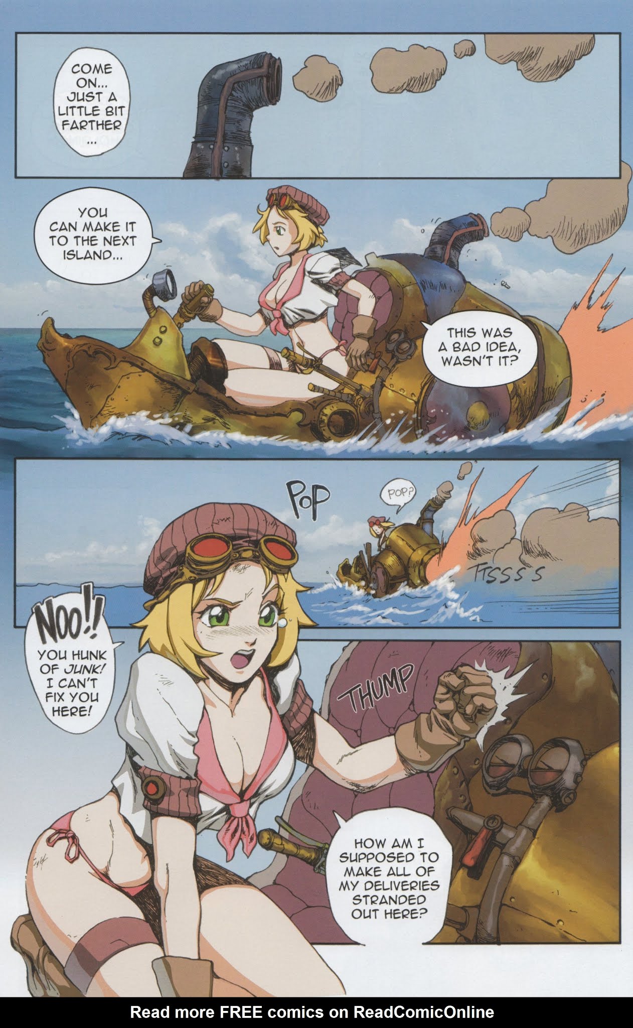 Read online Victorian Secret: Girls of Steampunk comic -  Issue # Holiday Special 1 - 9