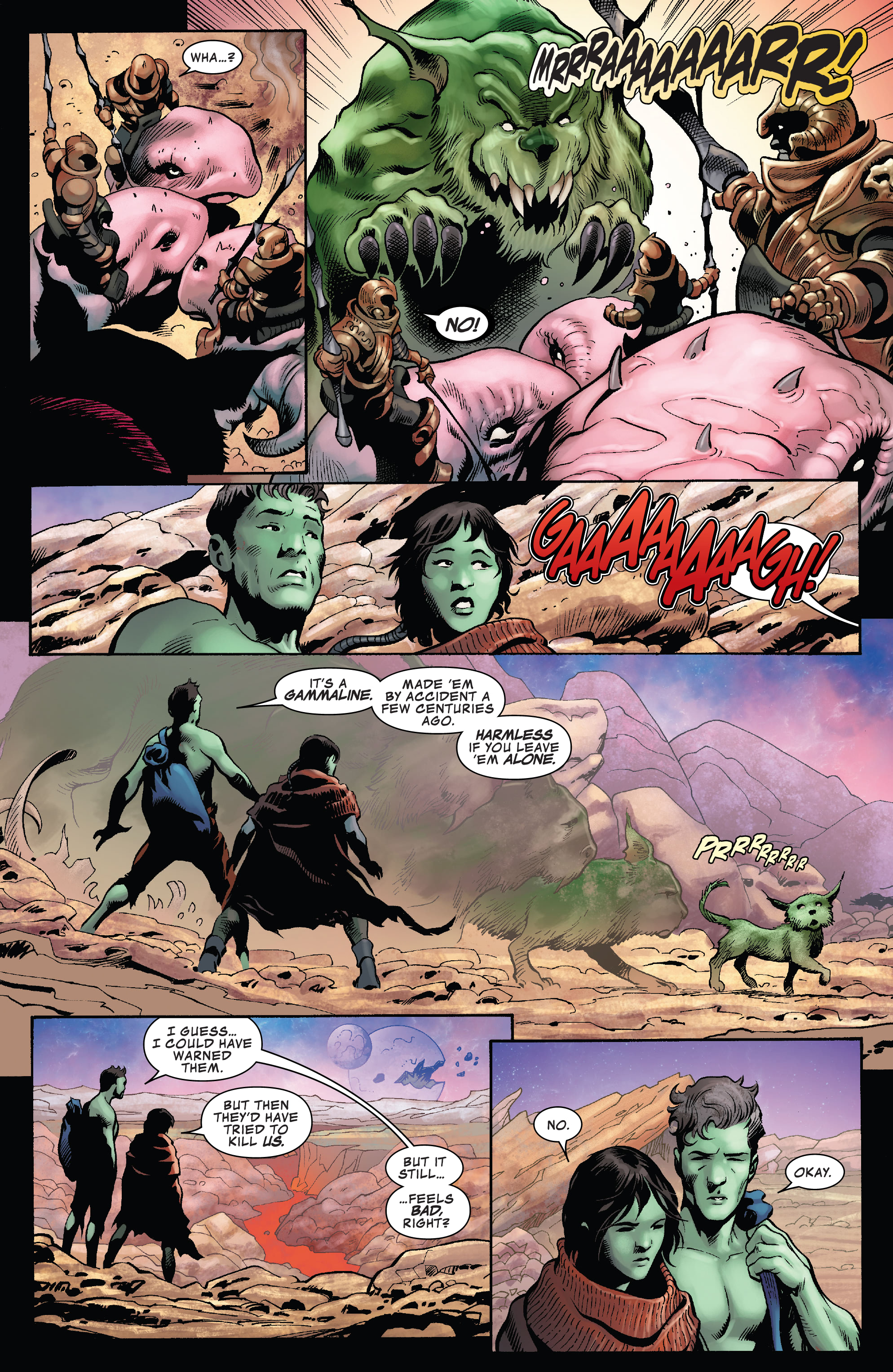 Read online Planet Hulk Worldbreaker comic -  Issue #2 - 10