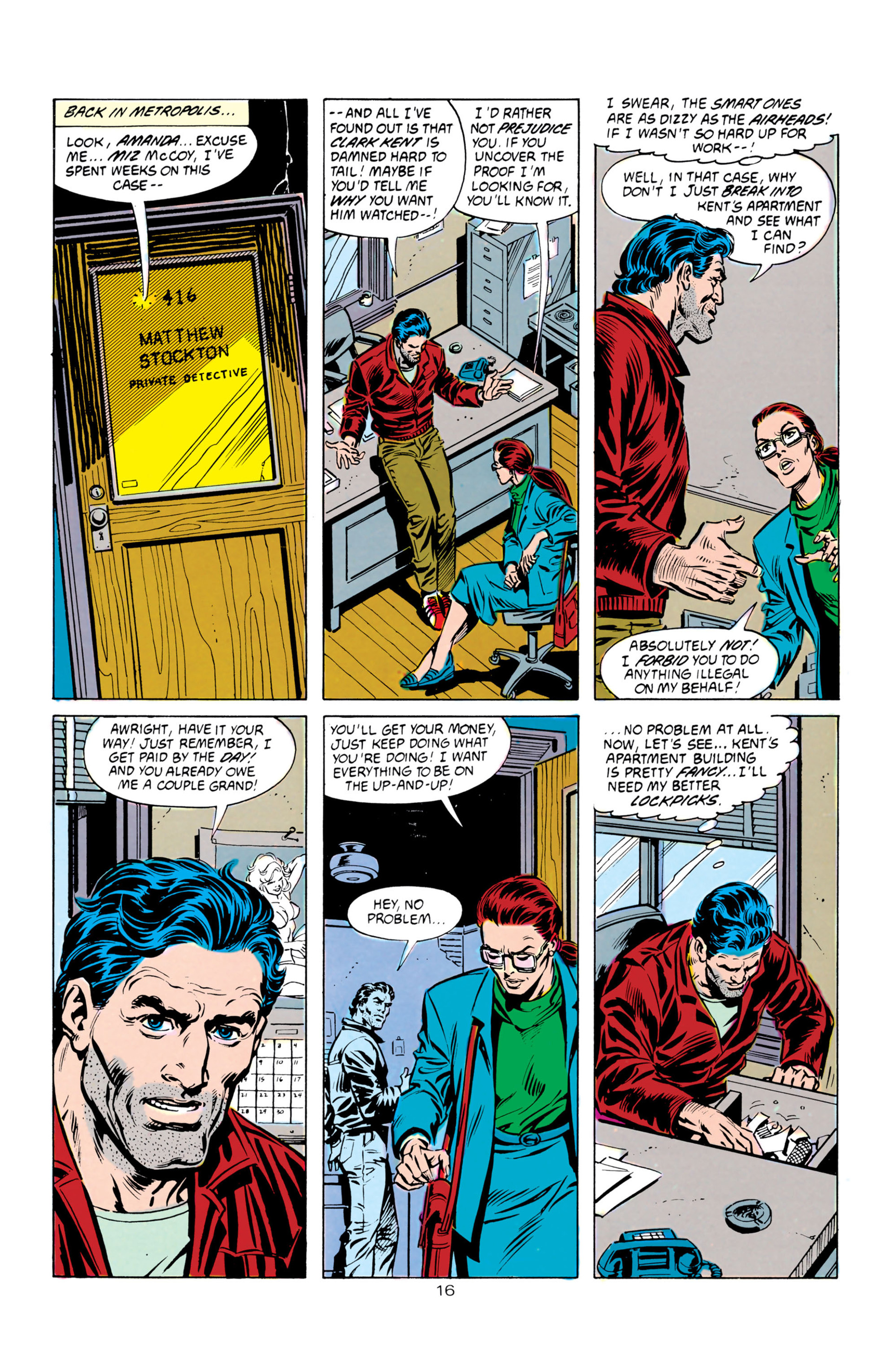 Read online Superman (1987) comic -  Issue #28 - 16